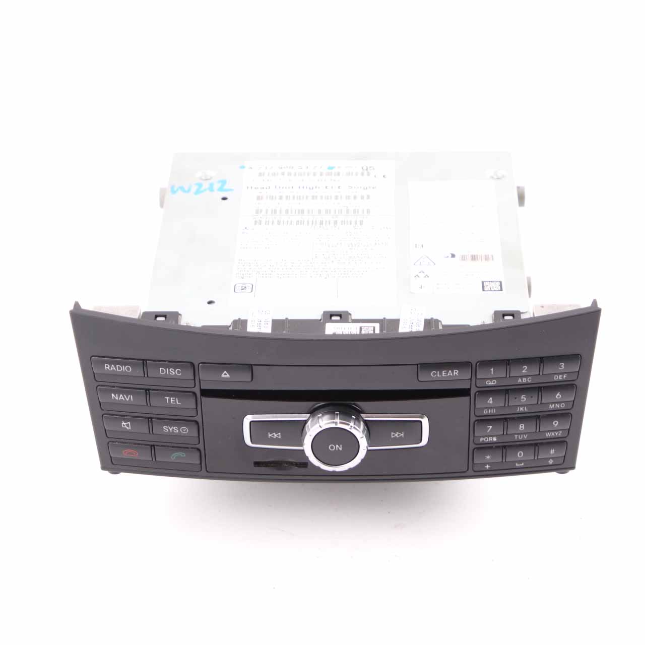 Radio-Hauptgerät Mercedes W212 COMAND Navi CD DVD Player Wechsler A2129005327