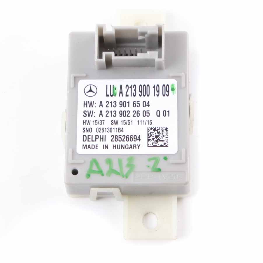 Mercedes W213 Umgebungsbeleuchtung Steuergerät Modul ECU A2139001909