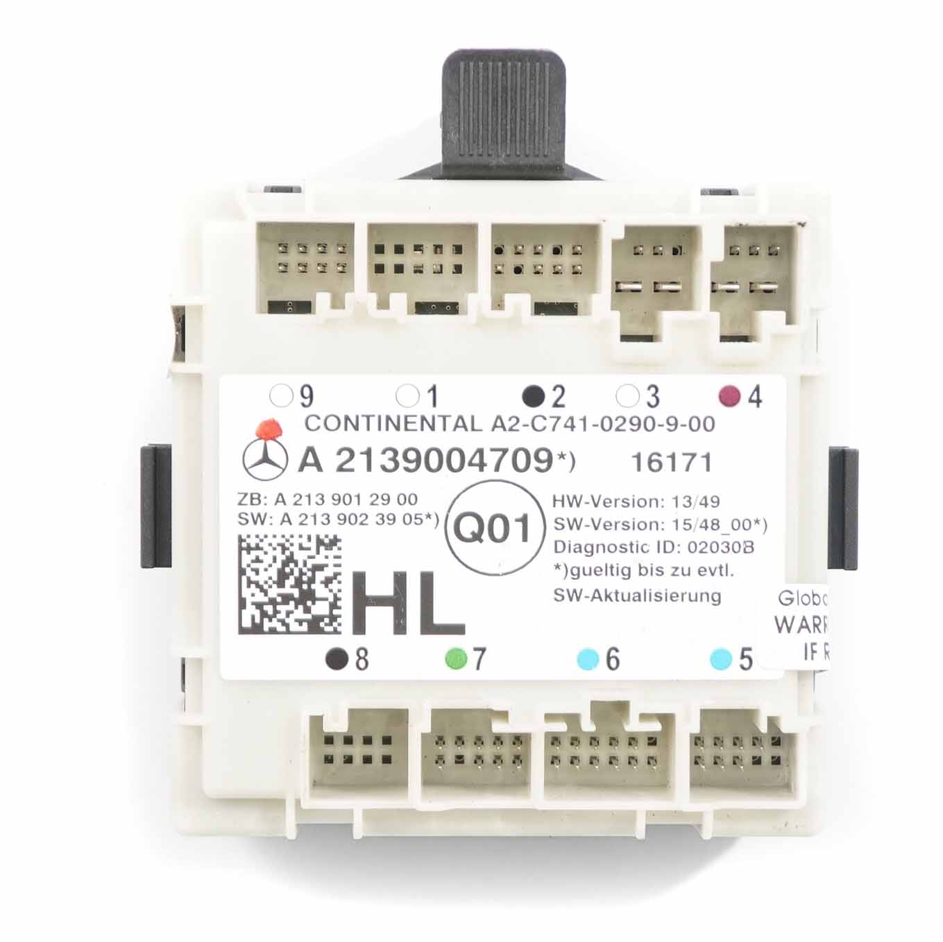 Mercedes W213 Tür modul hinten links Steuergerät A2139004709