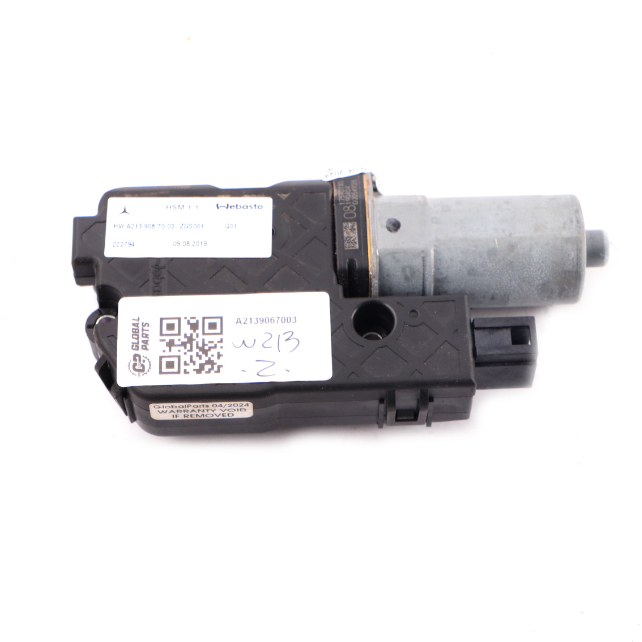 Mercedes C167 W213 W247 Sun Roof Motor Panoramic Sliding Motor Drive A2139067003