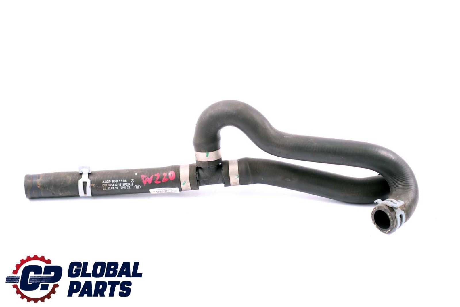 Mercedes-Benz S-Class W220 Diesel Water Coolant Hose Pipe Radiator A2208301196