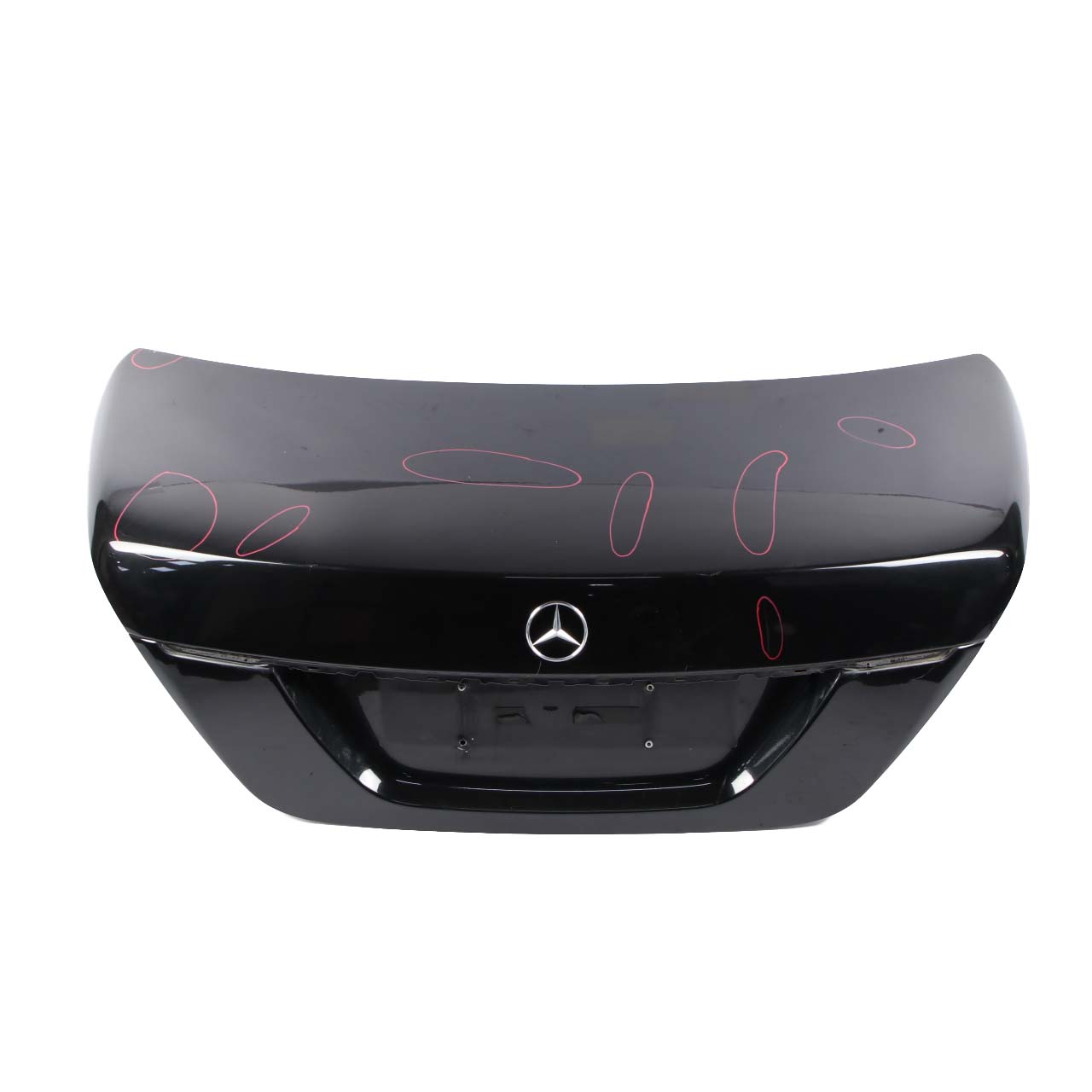 Mercedes-Benz S-Class W221 Boot Trunk Lid Tailgate Obsidian Black Metallic - 197