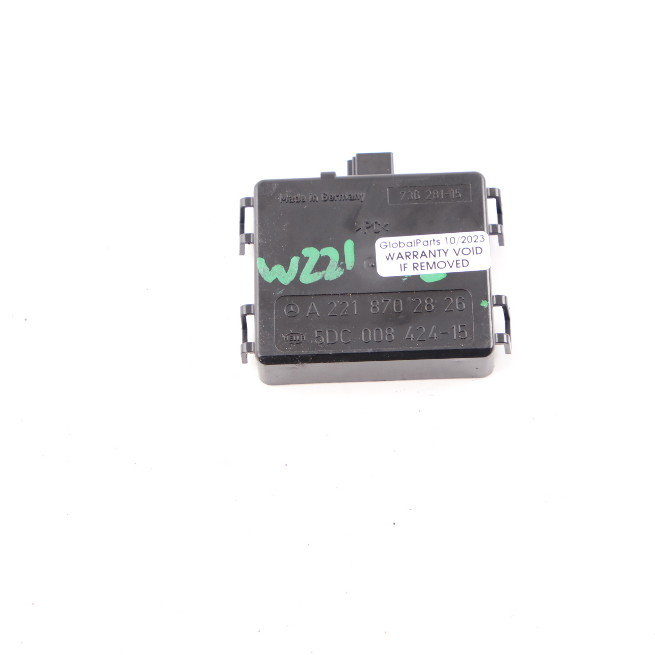 Mercedes W203 W209 W221 Windscreen Rain Sensor Control Module A2218702826