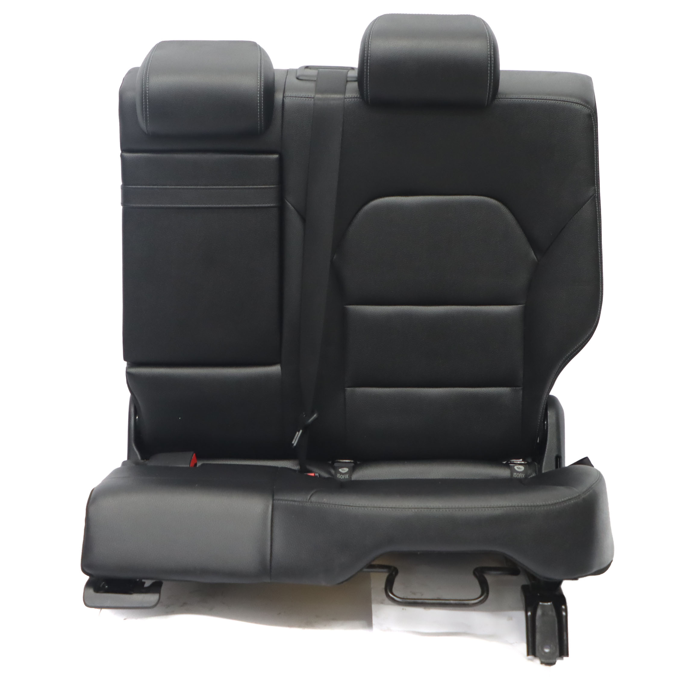 Mercedes W246 Seat Rear Left N/S Backrest Sofa Bench Imitation Leather Black