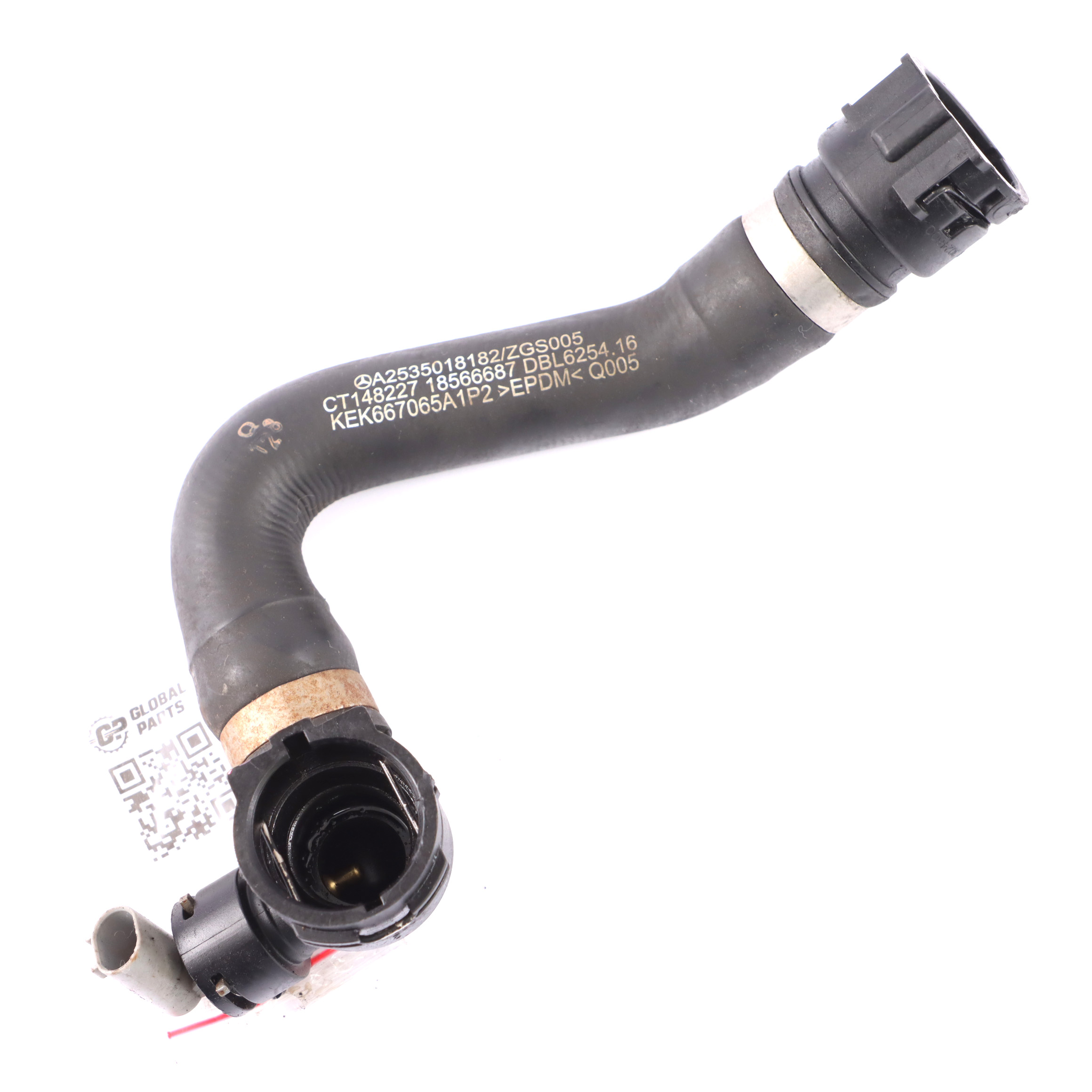 Coolant Hose Mercedes X253 GLC220D OM651 Water Pump Radiator Line Temp Sensor