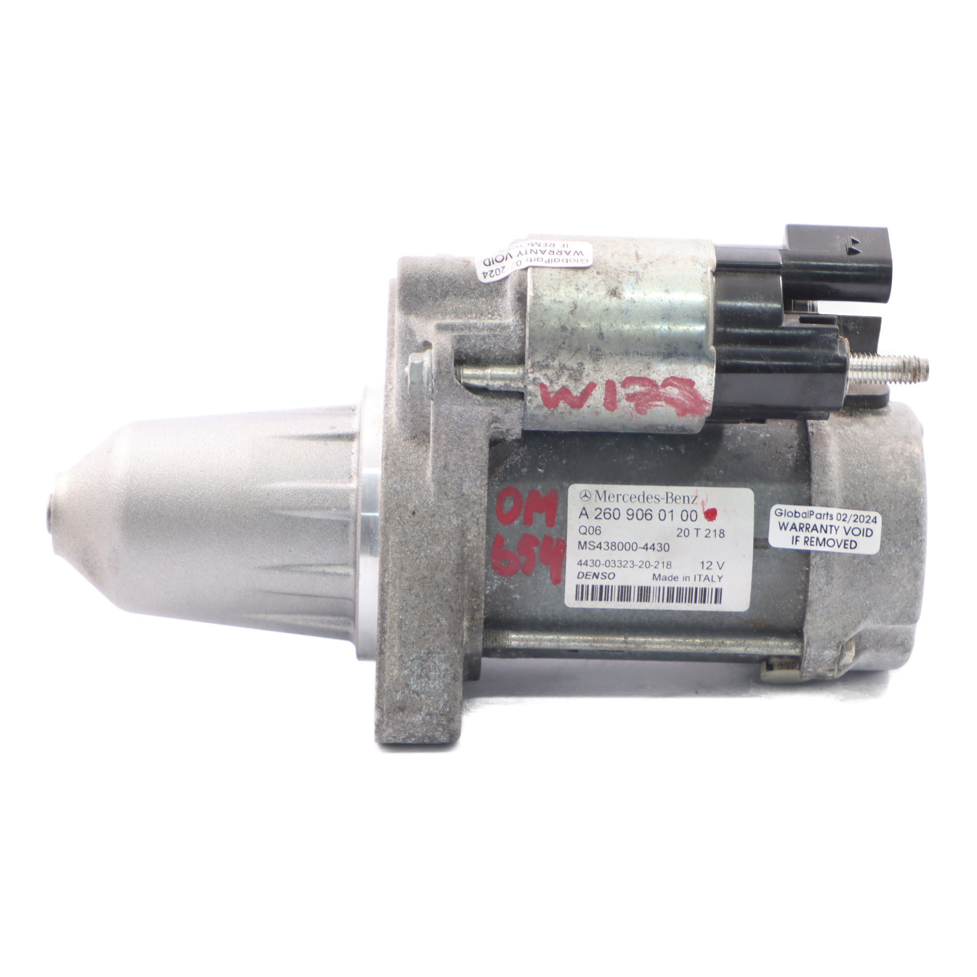 Mercedes C118 W177 W247 M260 Petrol Engine Starter Motor 12V A2609060100