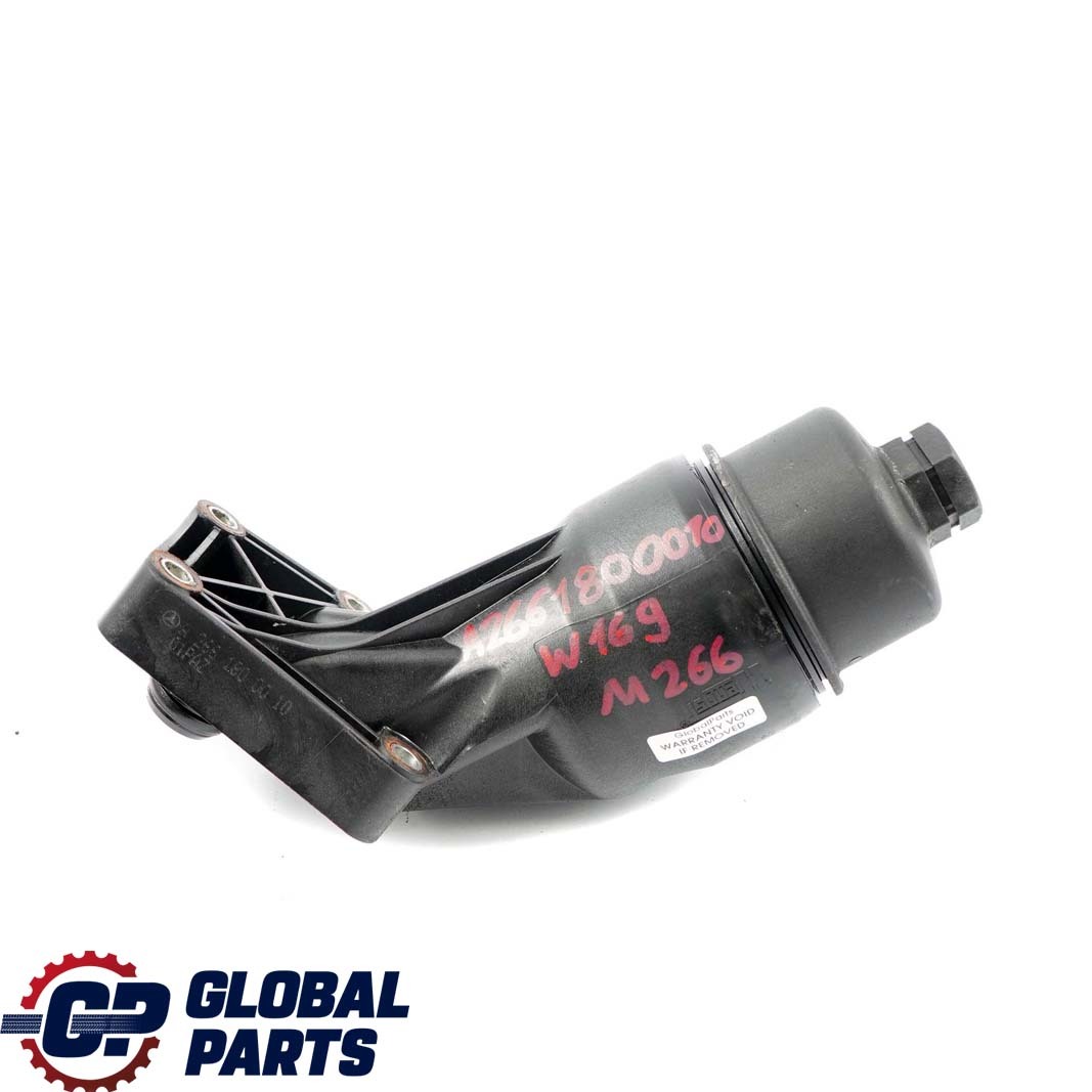 Mercedes-Benz W169 W245 Benzin M266 Motor Öl Filter Gehäuse Halter A266180001