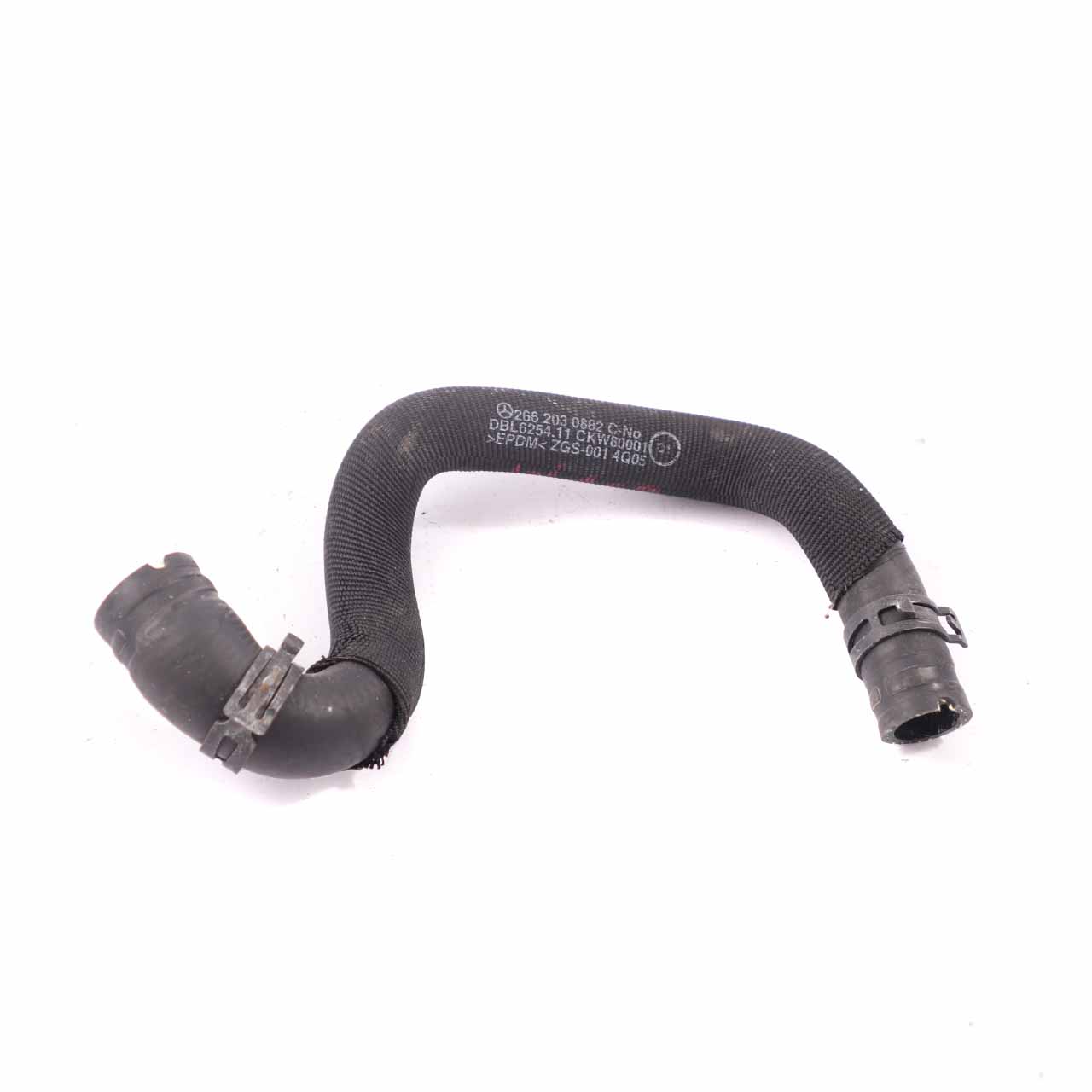 Water Hose Mercedes W169 W245 M266 Coolant Cooling Pump Pipe Line A2662030882