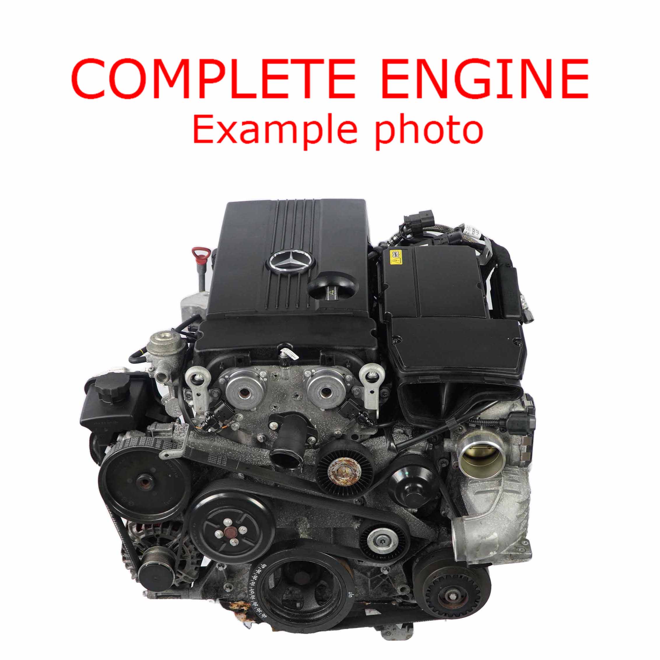 Mercedes W204 C 180 Kompressor Bare Engine 271952 271.952 156HP 99k m, WARRANTY