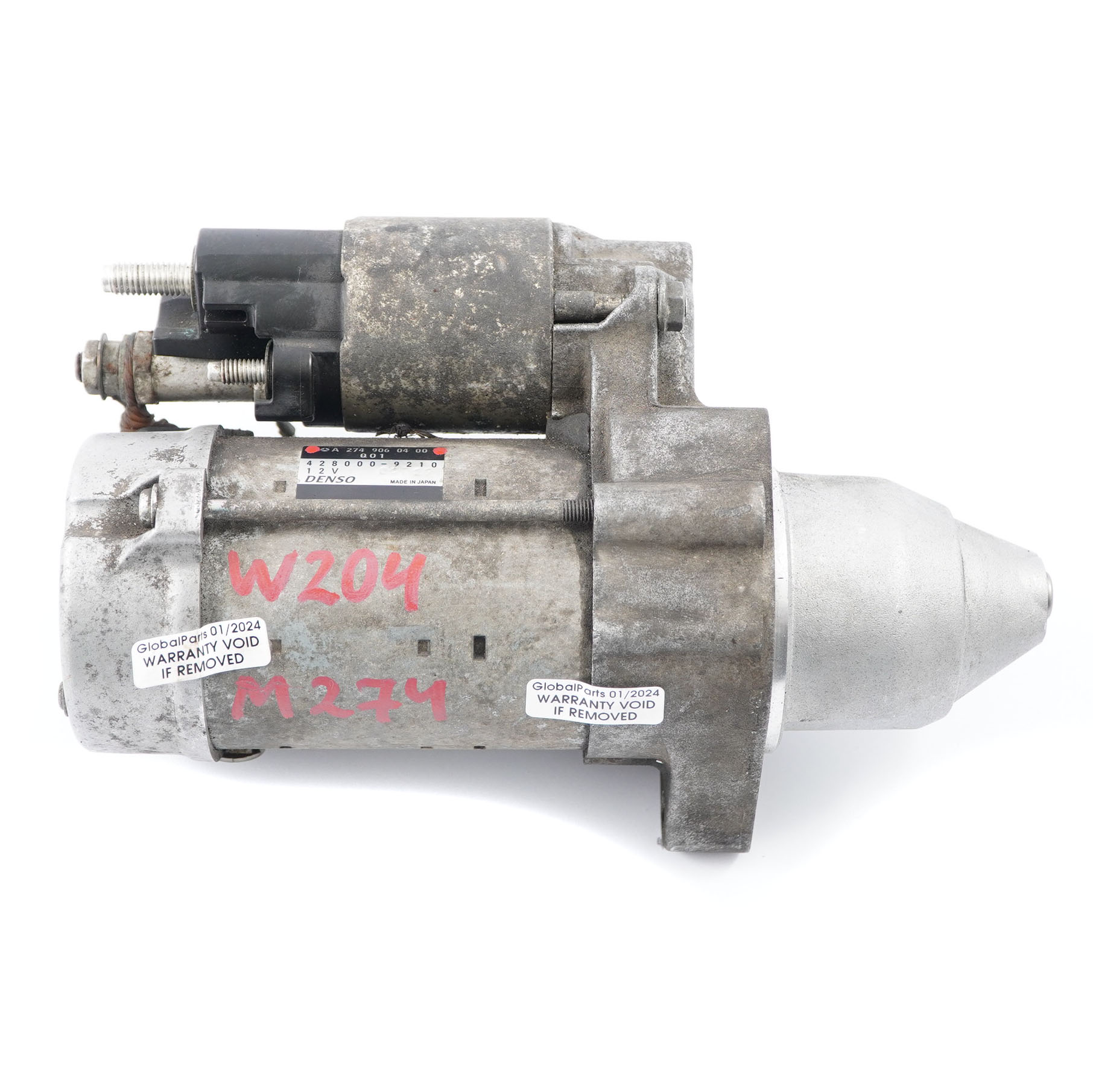 Mercedes W204 W212 C207 M274 OM651 Starter Motor Engine Starter A2749060400