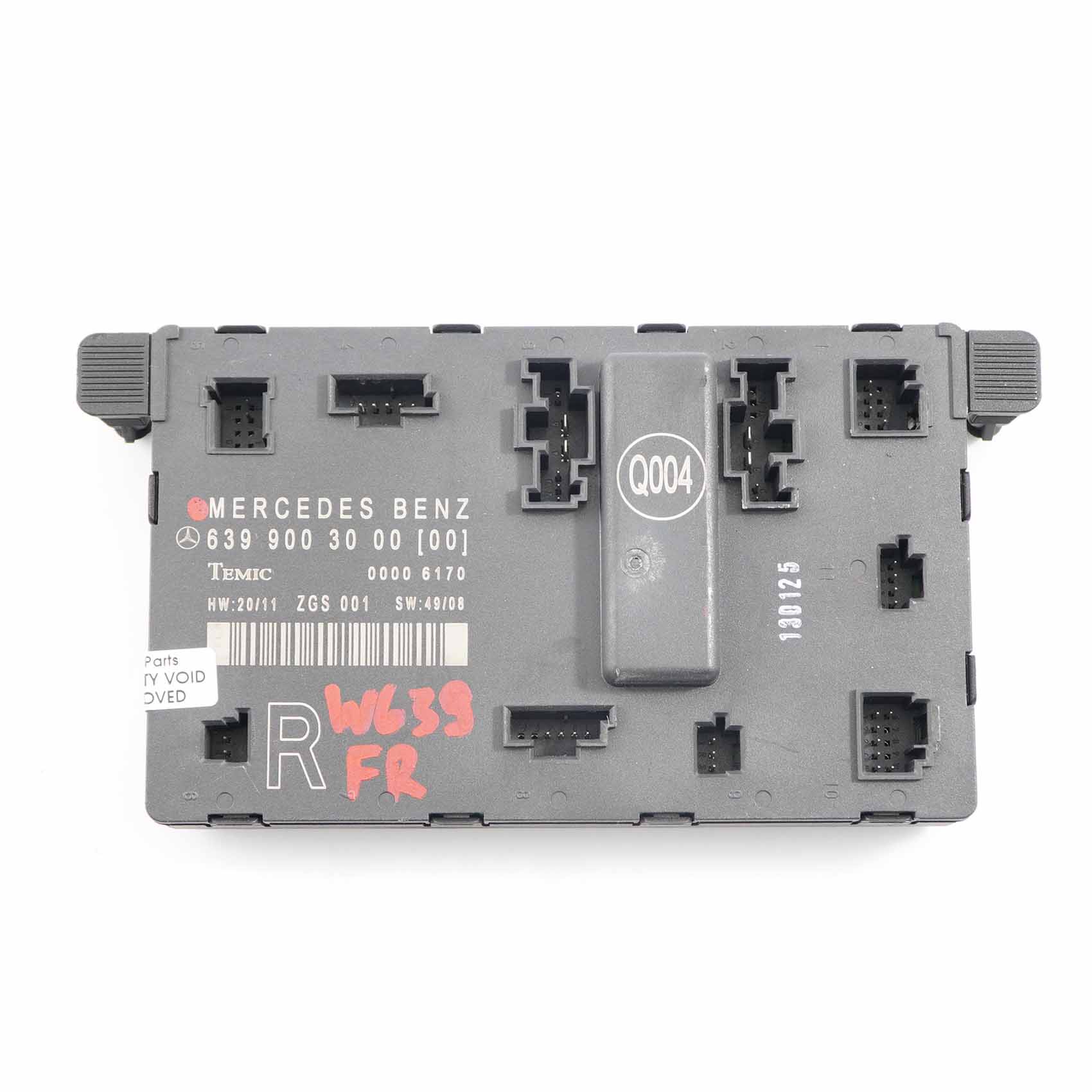 Door Module Mercedes Vito W639 Front Right O/S Control Unit ECU A6399003000