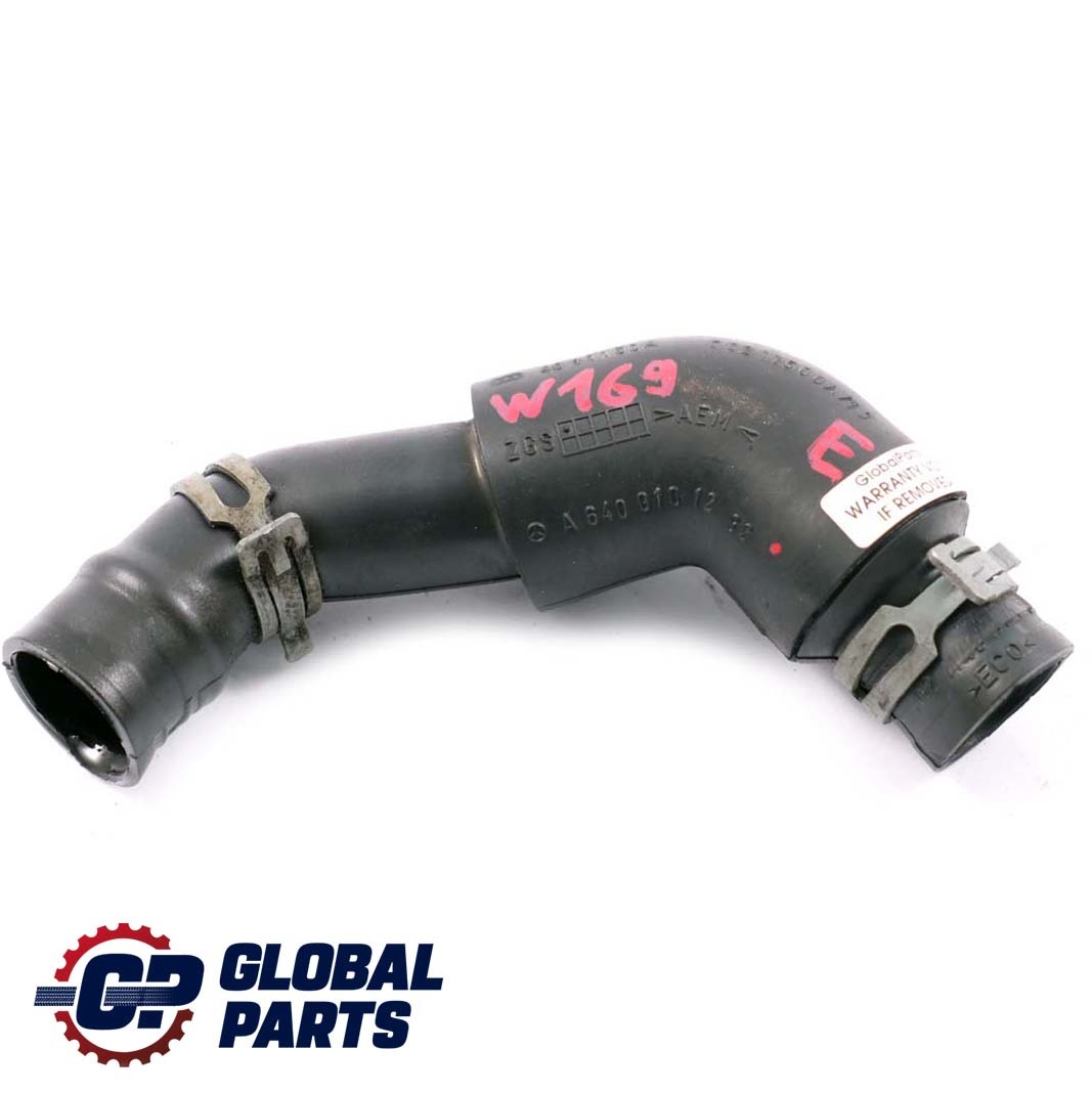 Mercedes-Benz A B W168 W169 Engine Water Coolant Breather Pipe Hose A6400101282