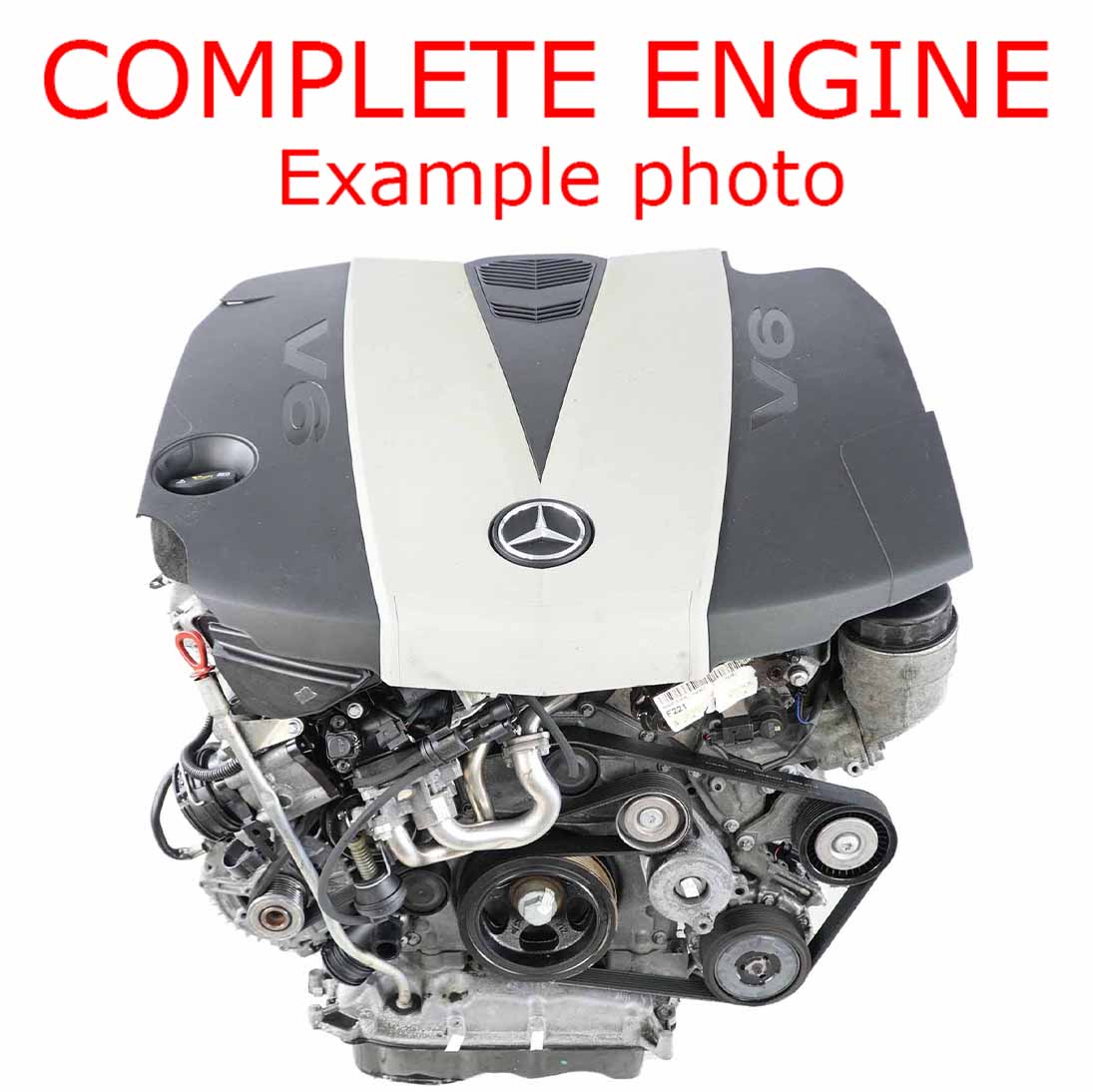 Engine 642862 Mercedes W221 S 350 BlueTEC Bare Engine 642.862 OM642 WARRANTY