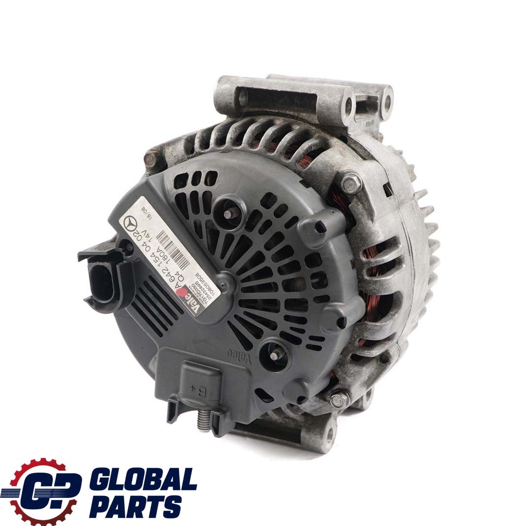 Mercedes-Benz W164 W204 W211 OM642 Diesel Alternator Generator A6421540402