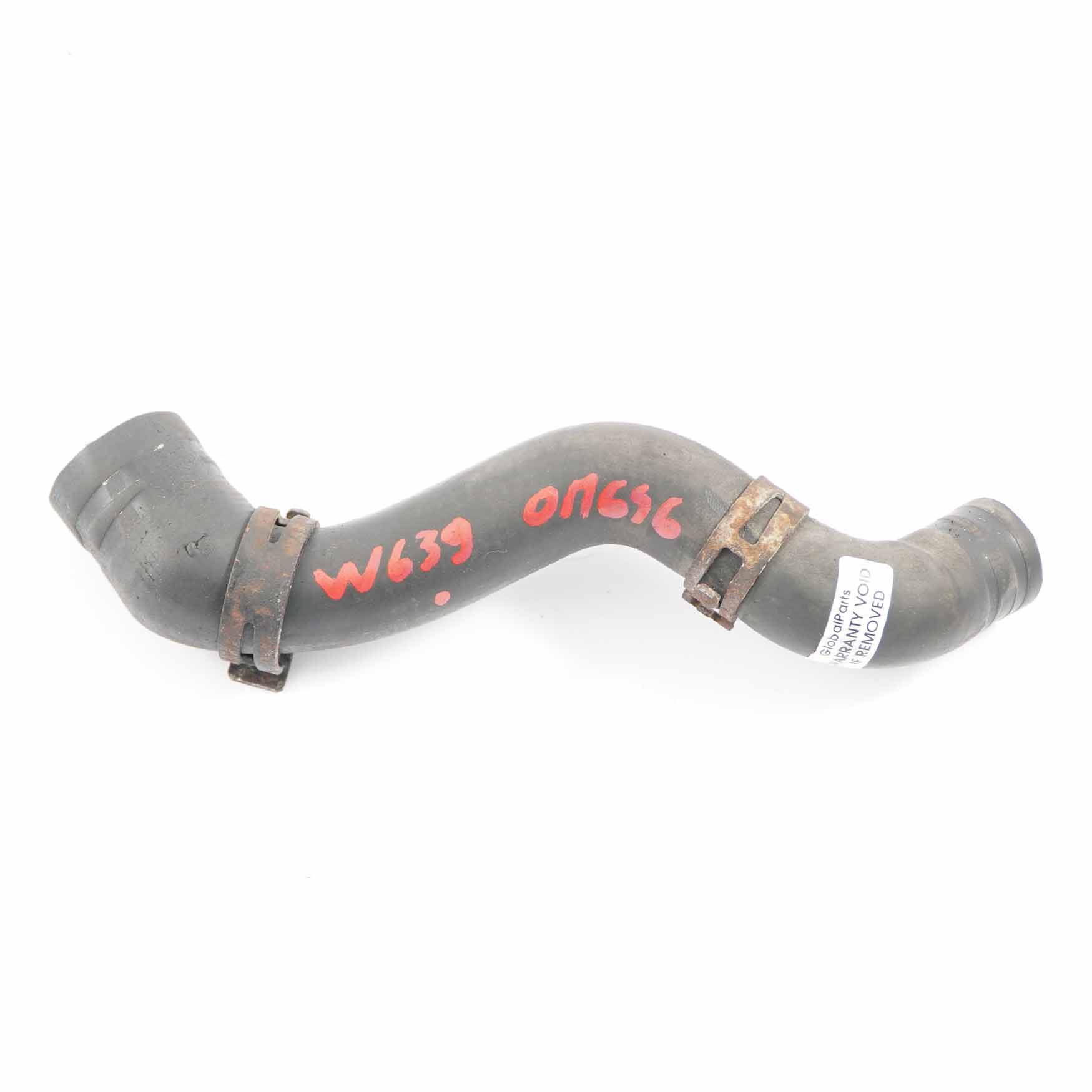 Mercedes W639 Heat Exchanger Hose Water Coolant Top Pipe Line OM646 A6462030282