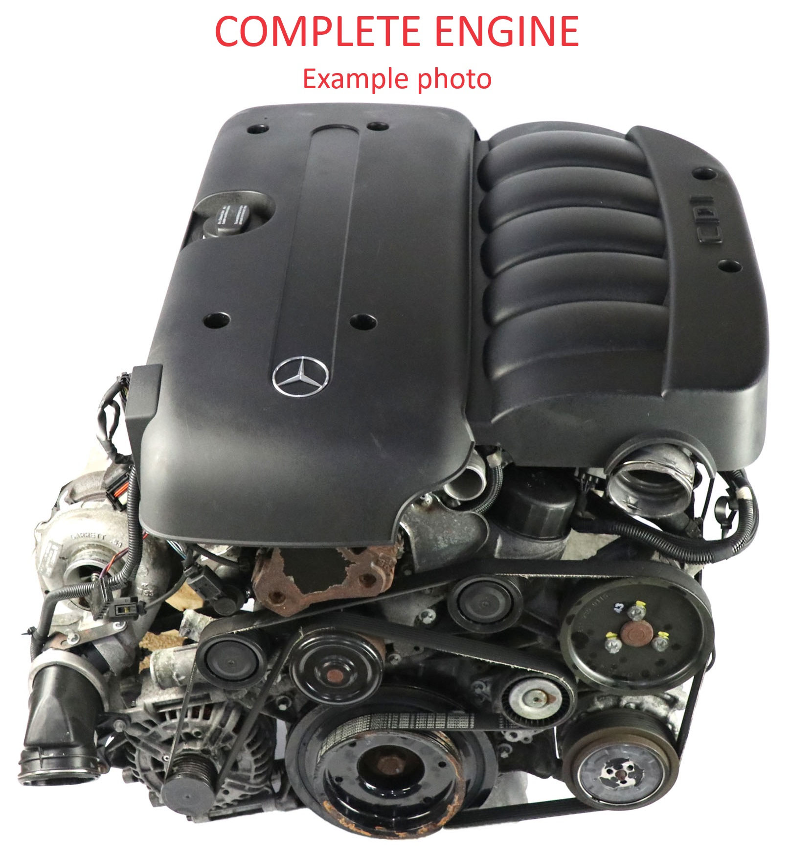 Mercedes W211 S211 E 270 CDI Bare Engine 647.961 647961 99k miles, WARRANTY