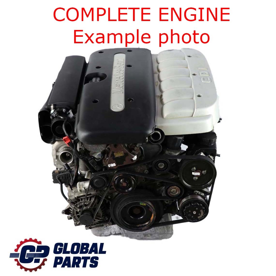 Mercedes-Benz S-Class W220 S320 3.2 320 CDI 204PS Nackter Motor 648.960 GARANTIE