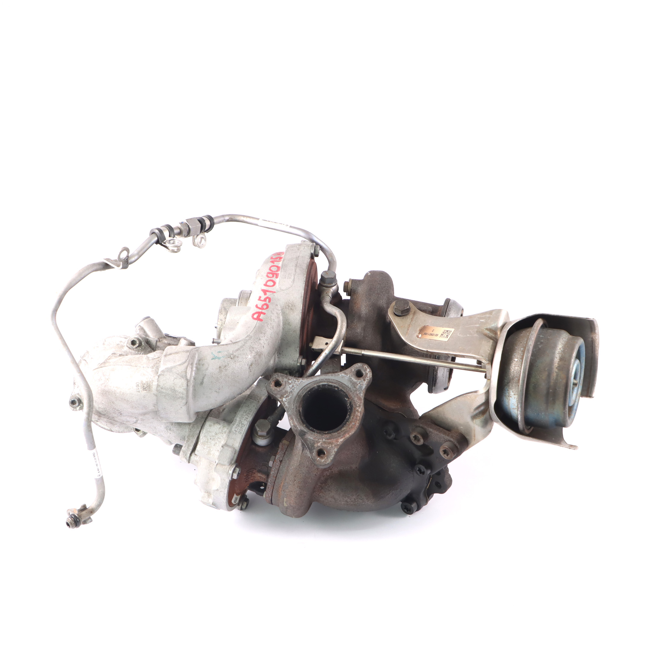 Turbocharger Mercedes W205 X253 Diesel Engine OM651 Turbo A6510901586