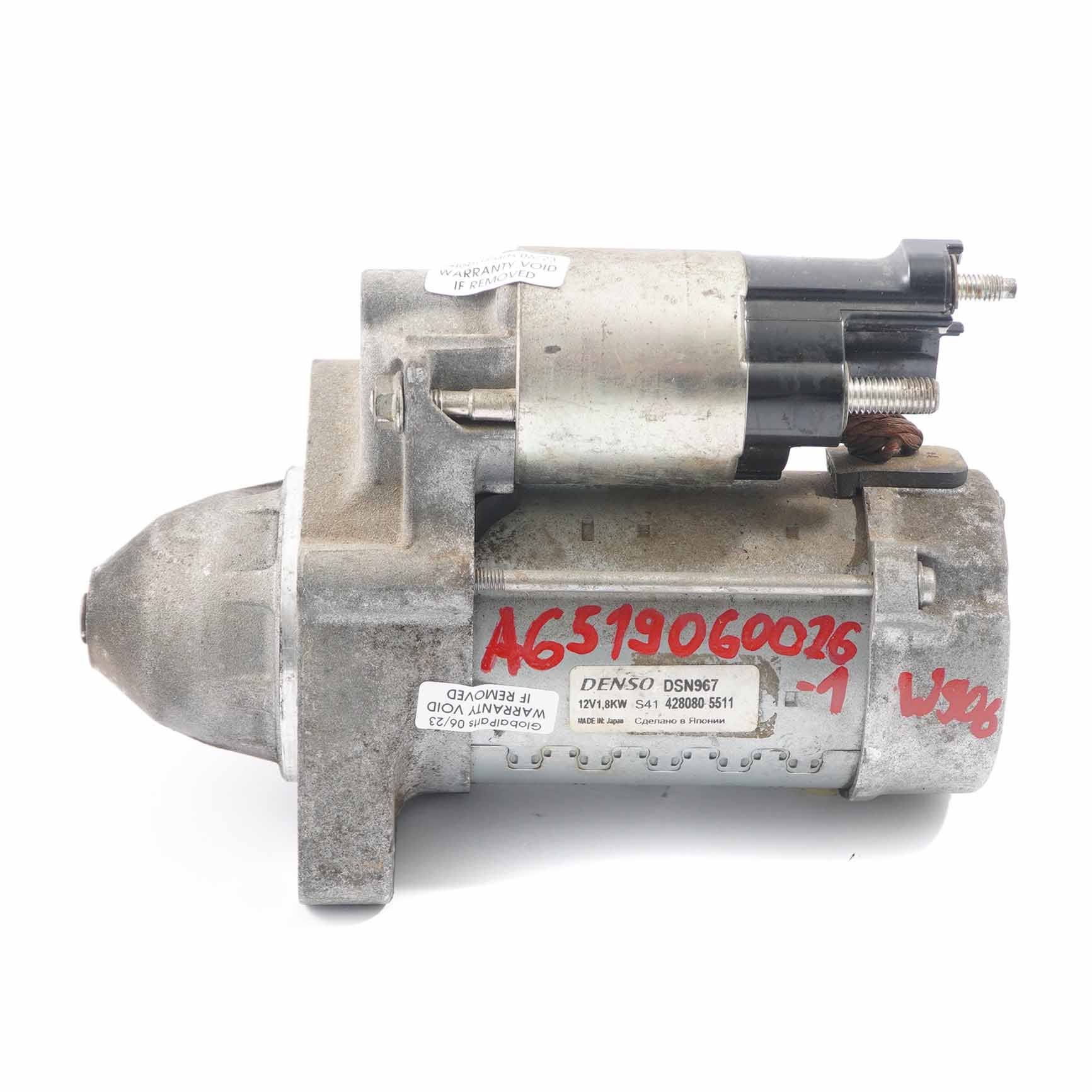 Starter Motor Mercedes W204 W212 W639 OM651 Diesel Engine Denso DSN967