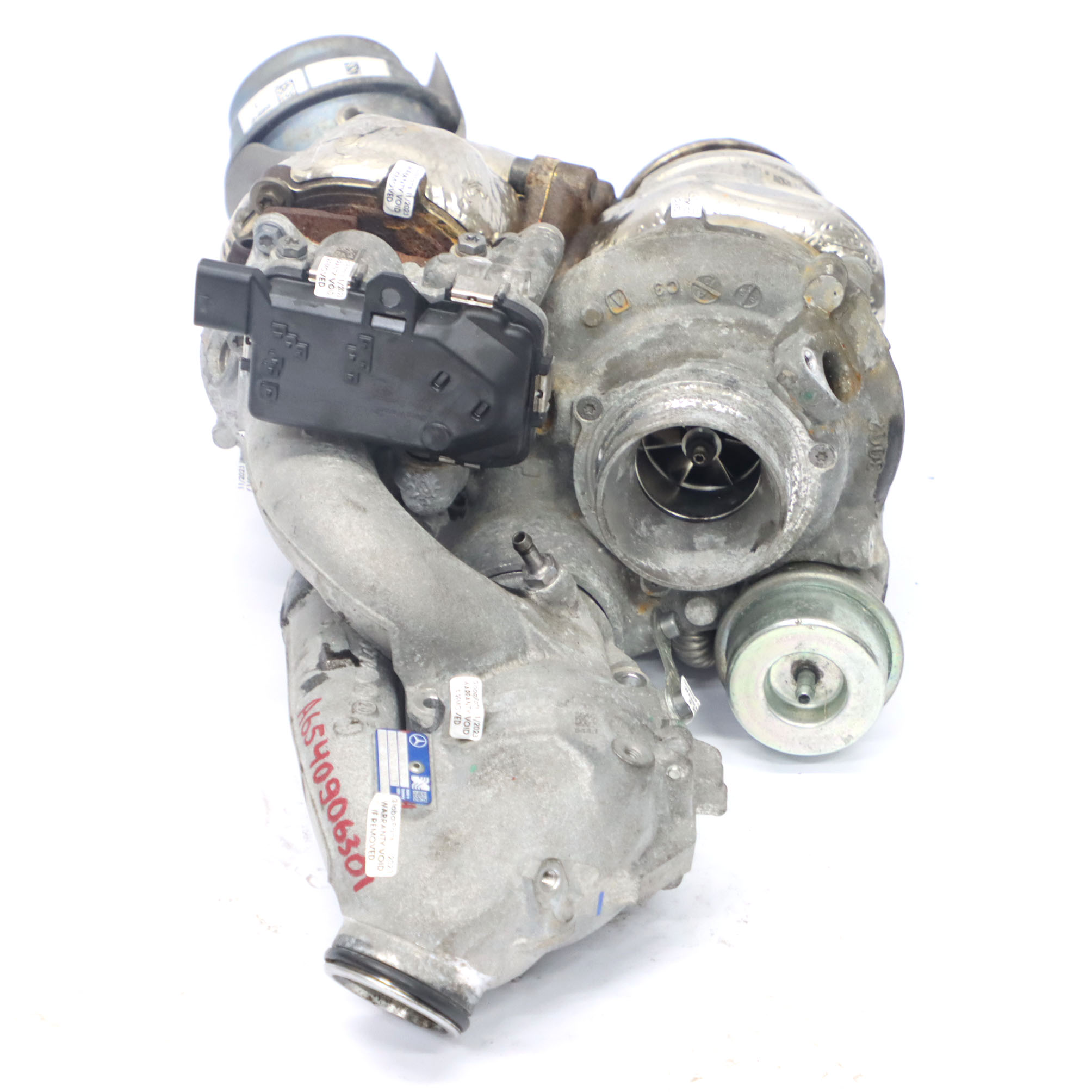 Mercedes W205 W213 W447 OM654.920 Diesel Zweistufiger Turbolader A6540901401