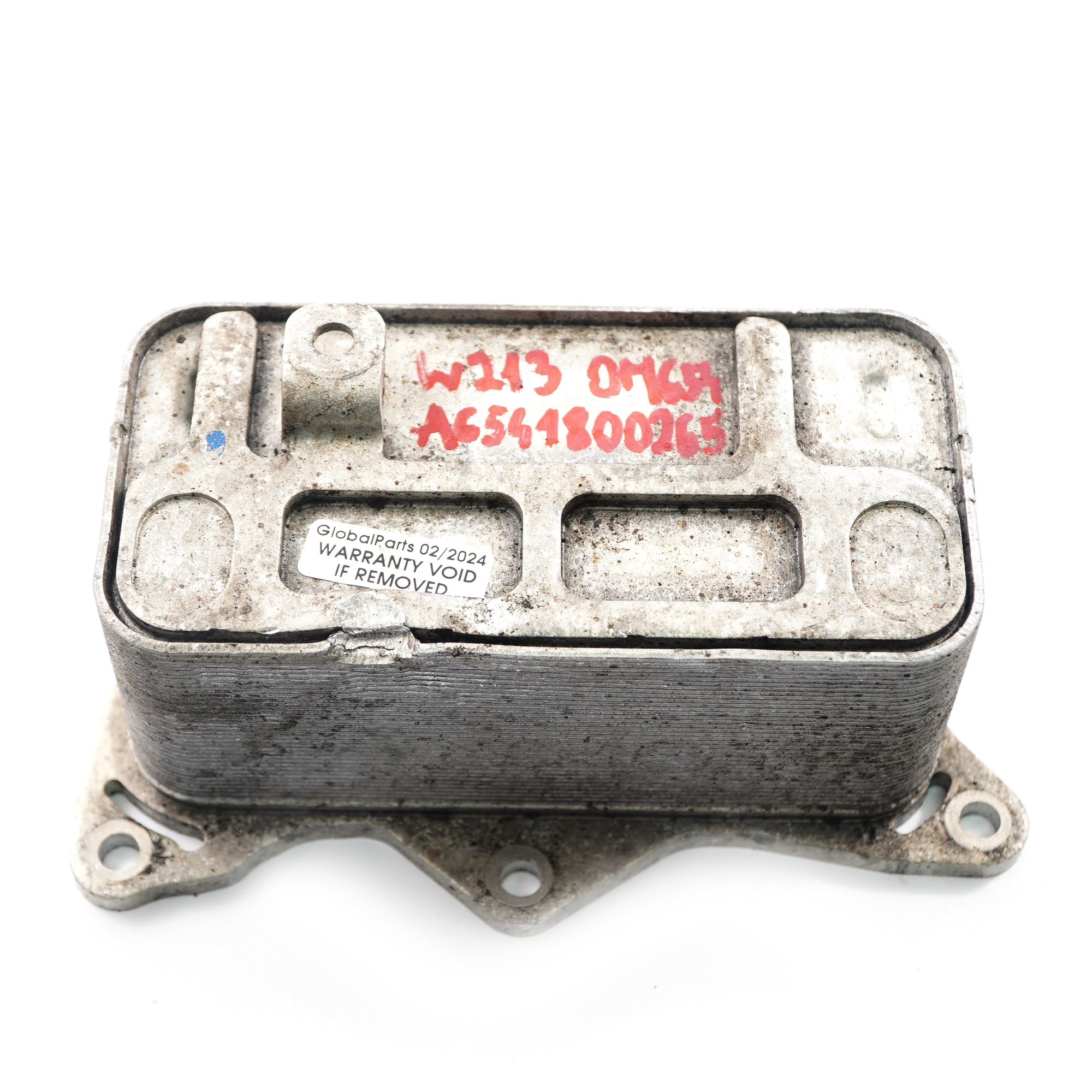 Intercambiador Calor Mercedes W213 OM654 Enfriador Motor A6541800265