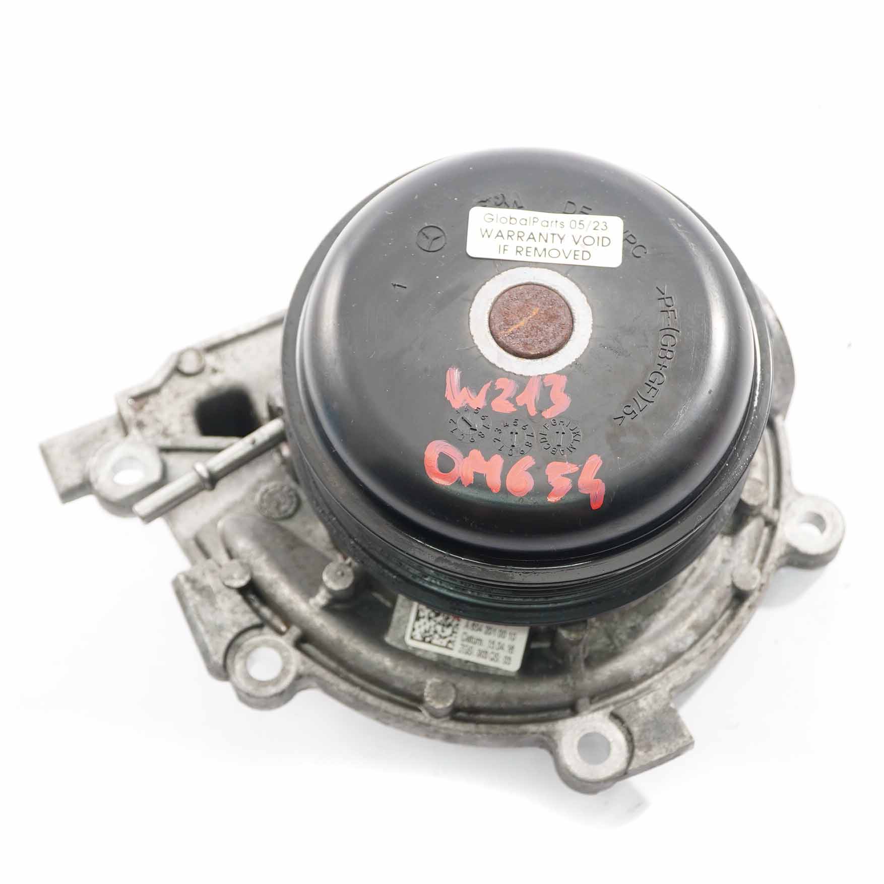 Mercedes W213 OM654 Diesel Engine Water Pump Coolant Water Unit A6542010010