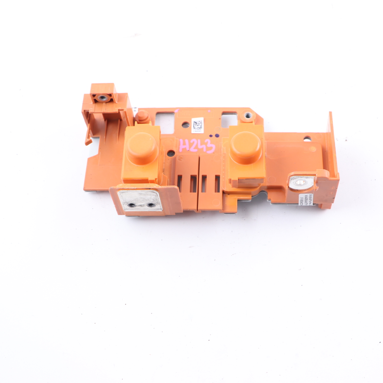 Mercedes H243 EQA Battery Bracket Holder Mount Cover Orange A7893432611