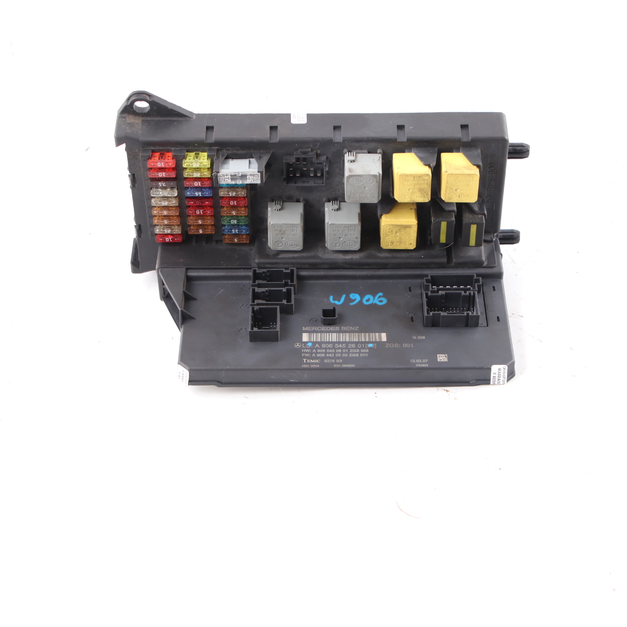 Mercedes Sprinter W906 Fuse Box Relay SAM Module Control Unit A9065452601