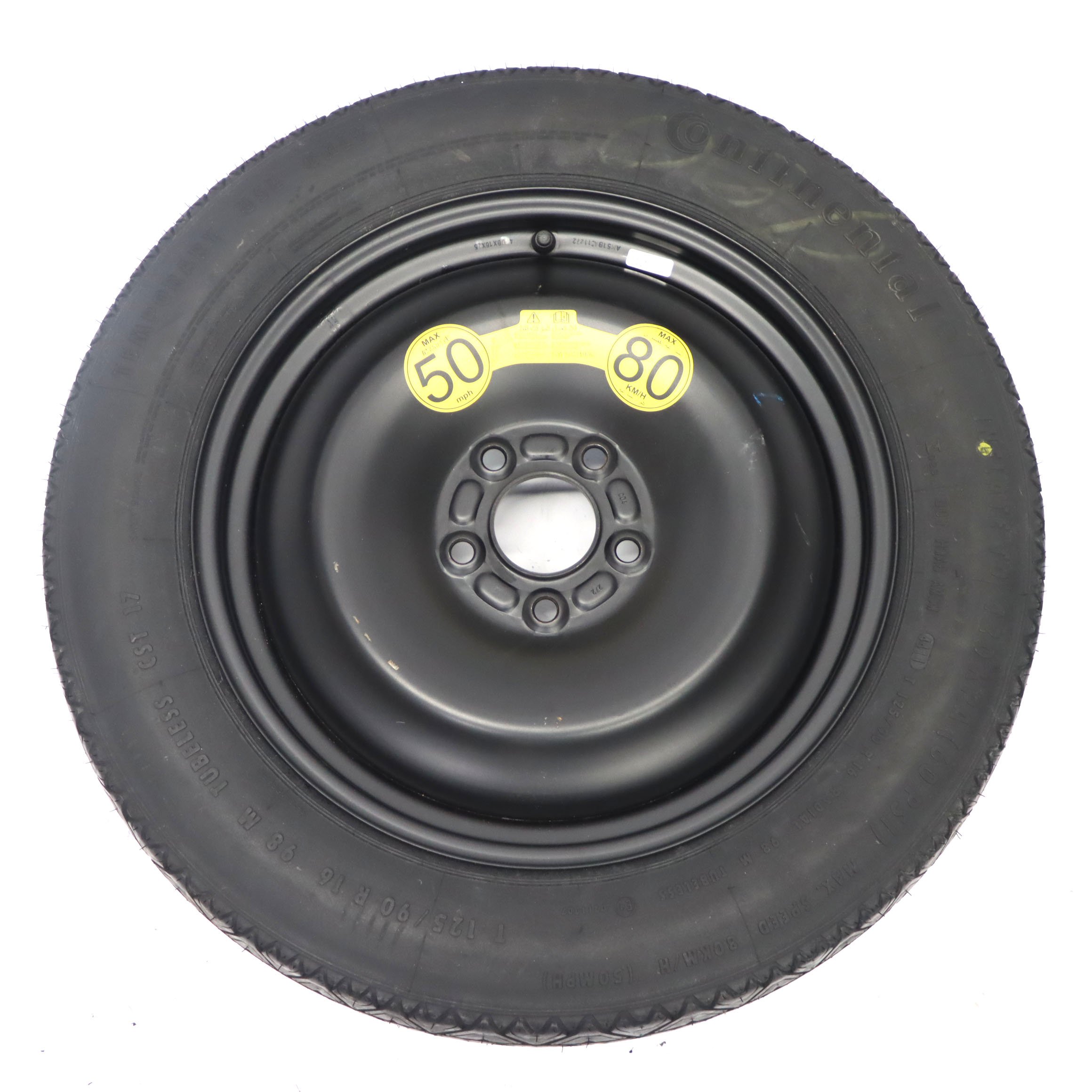 Ford Mondeo MK4 Compact Spare Wheel Steel R16 Tyre 125/90 AM51BA-11272