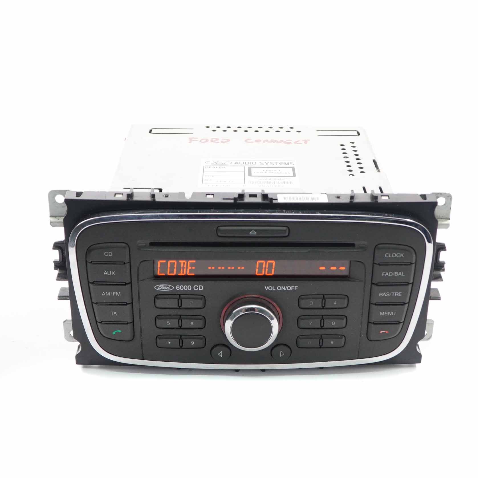 Radio Head Unit Ford Transit Connect 6000 CD Media Player Unit AT1T-18C815-BA