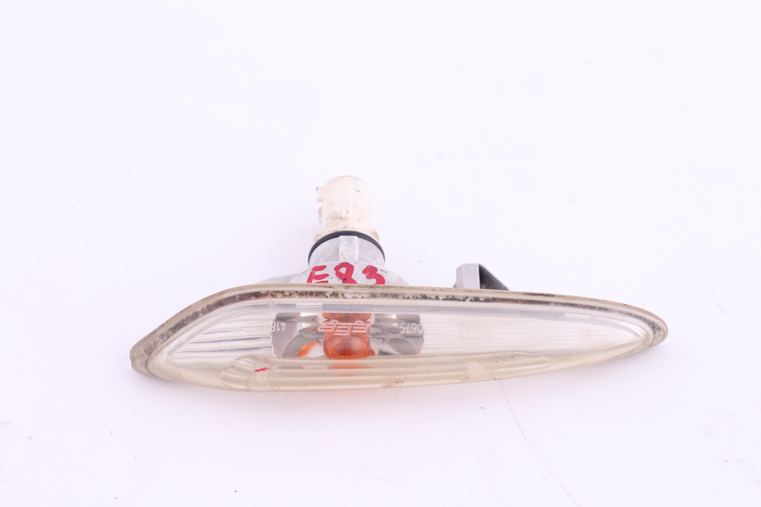 BMW X3 Series E83 Left Side Additional Turn Indicator Lamp White N/S 3418447