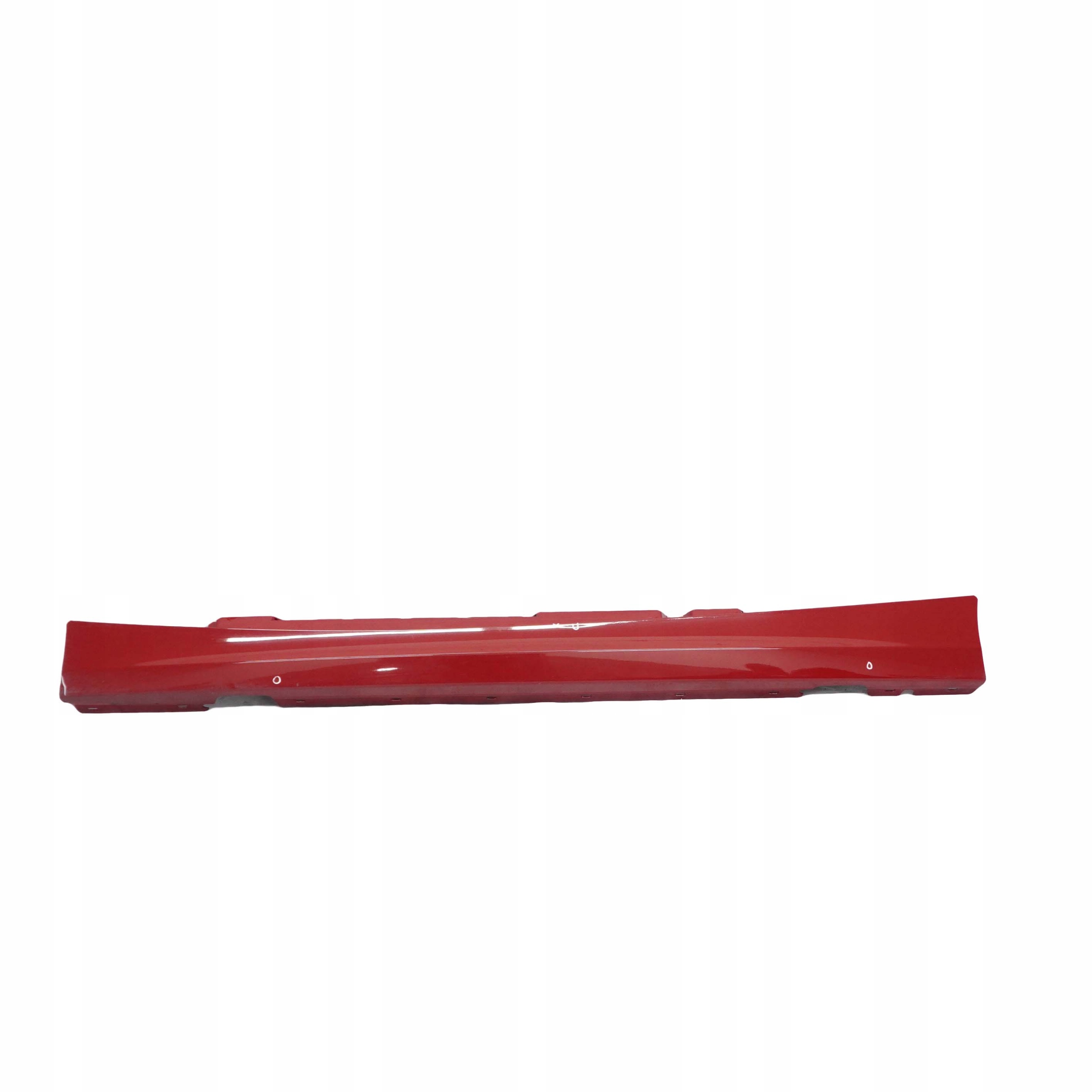 BMW 1 E87 LCI Sill Strip Side Skirt Left N/S Karmesinrot Crimson Red - A61