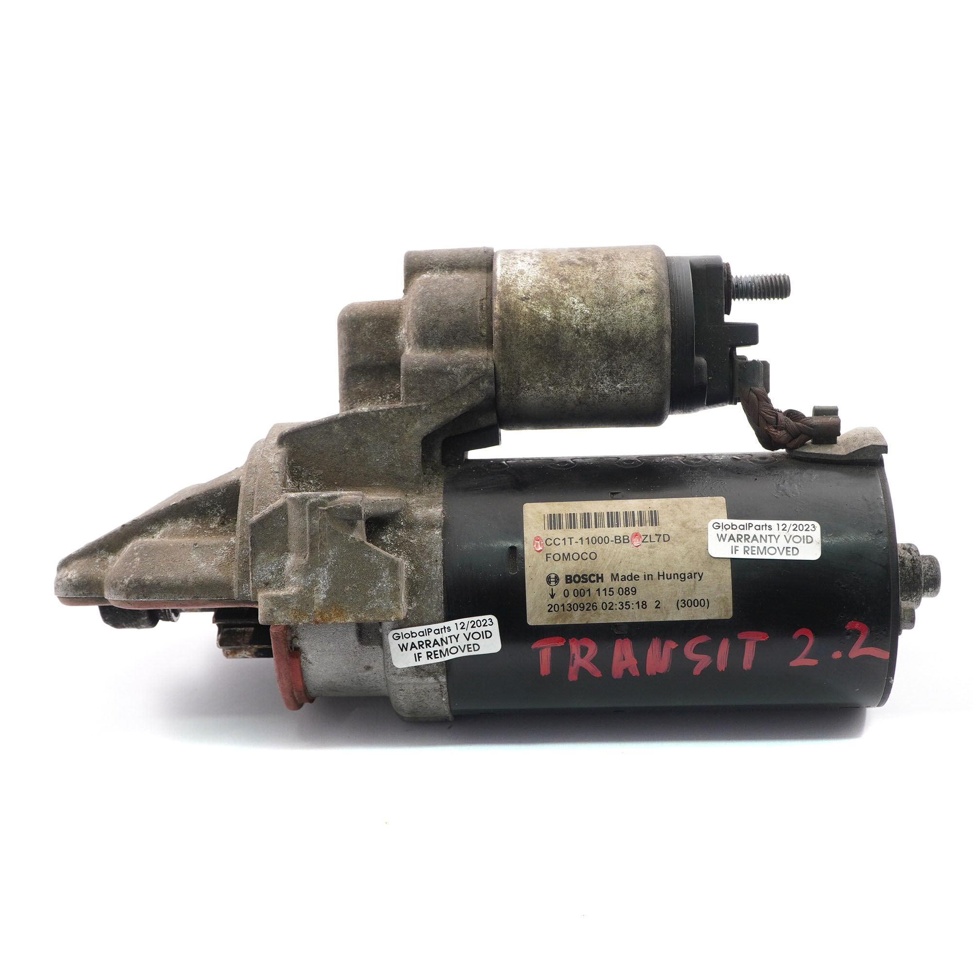 Ford Transit Mk8 Starter Motor Engine Actuator Diesel 2.2 TDCi CC1T-11000-BB