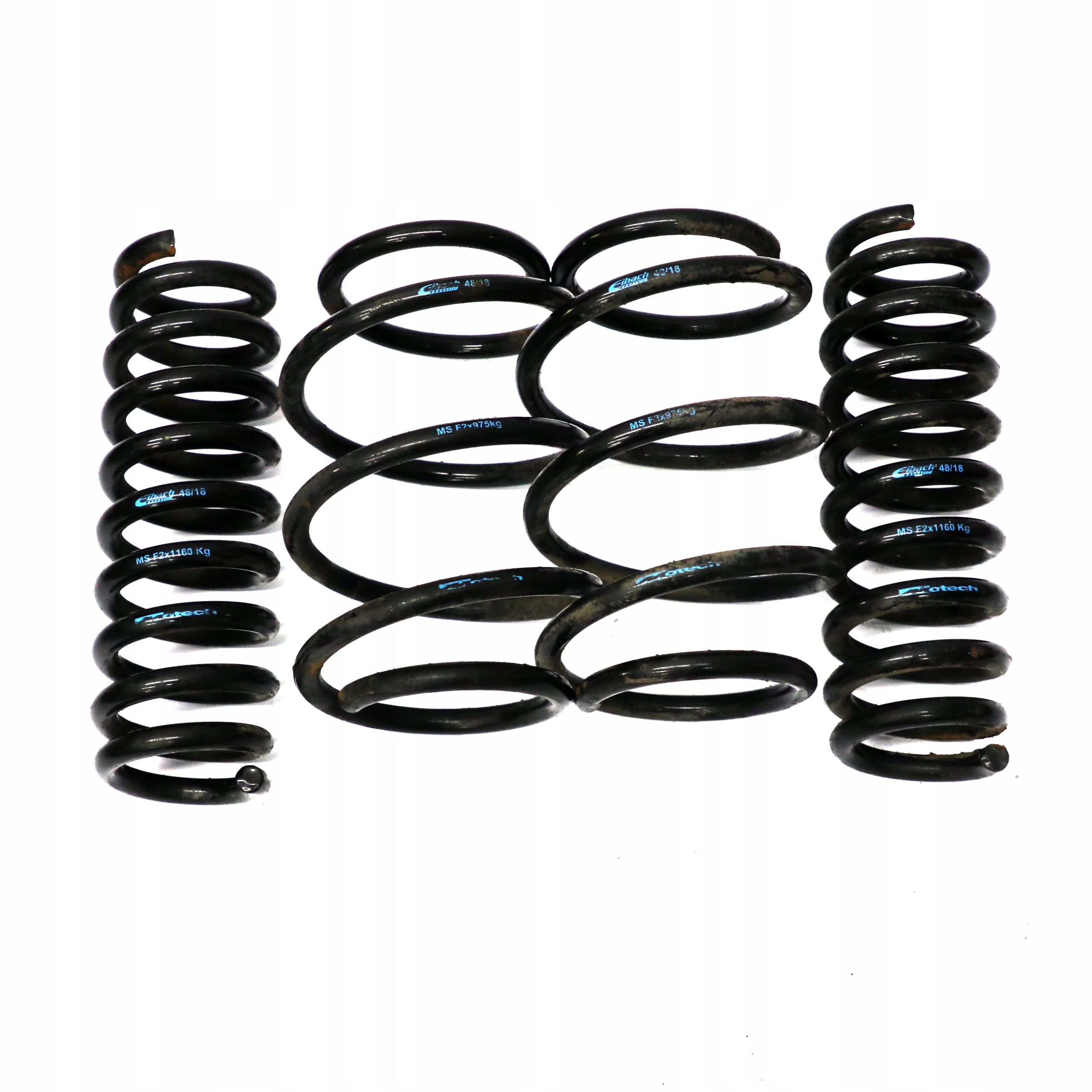 BMW 1 F21 Sport Eibach 48/18 Front Rear N/O/S Coil Spring Suspension Set