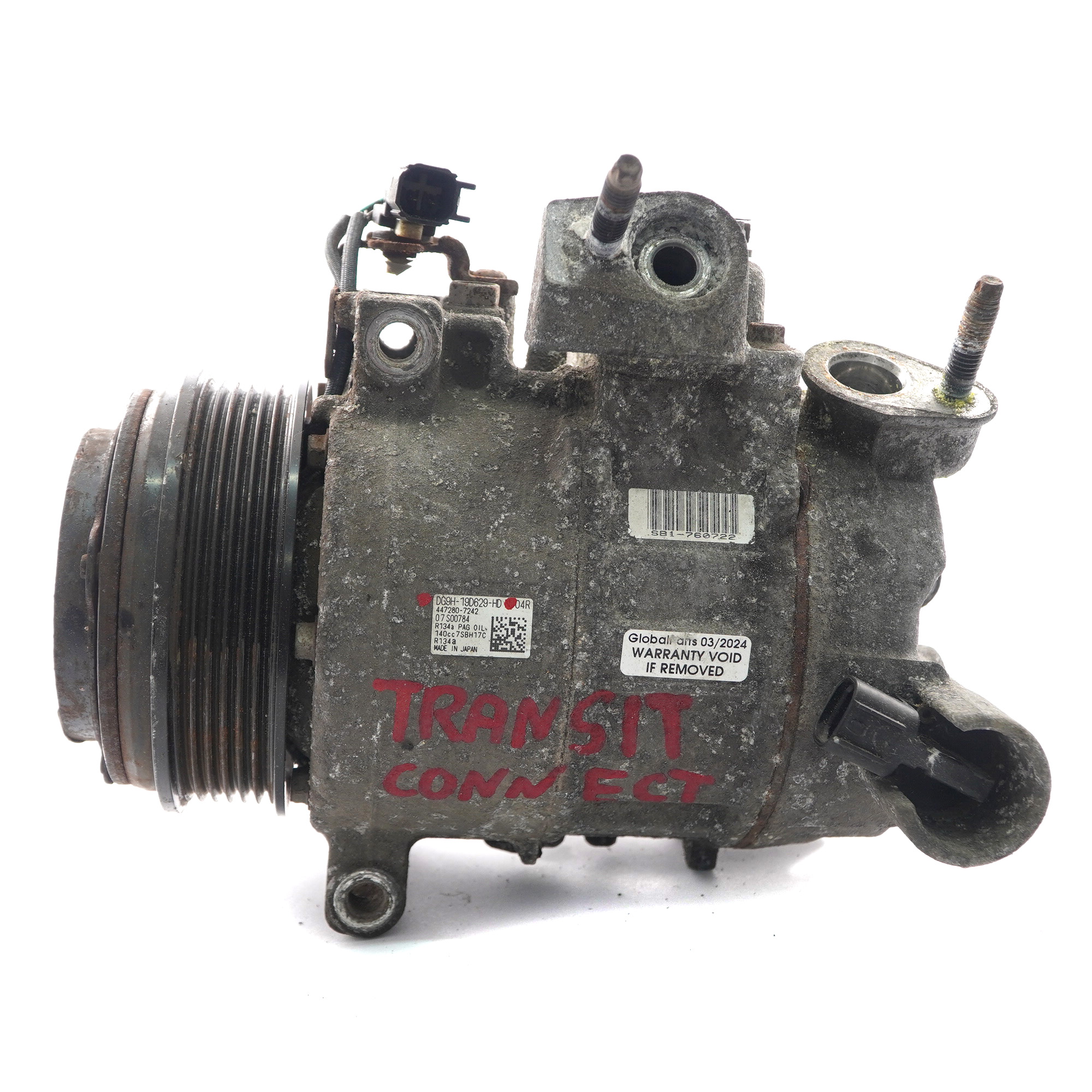  Ford Transit Connect MK2 Air Conditioning Compressor A/C DG9H-19D629-HD