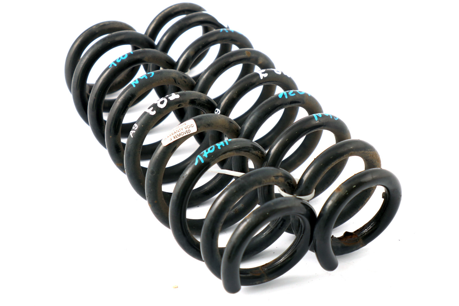 BMW E82 Coupe A9 Rear Left Right N/O/S Coil Spring Set