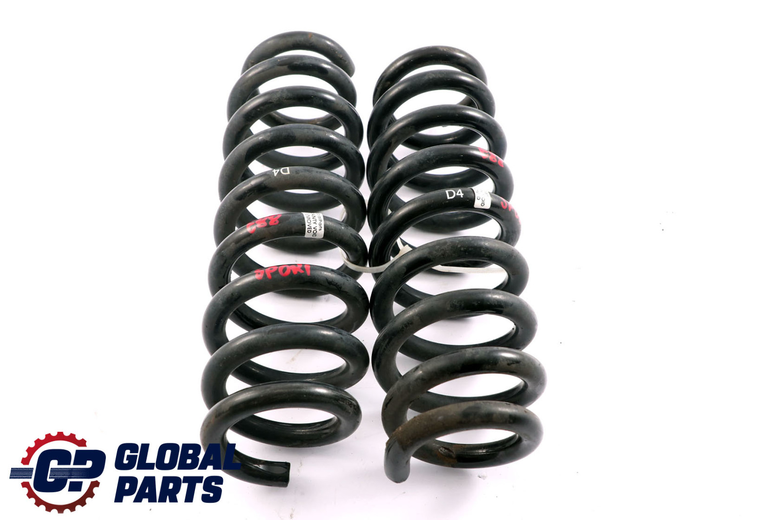 BMW E88 D4 Rear Left Right Sport Coil Spring Suspension Set