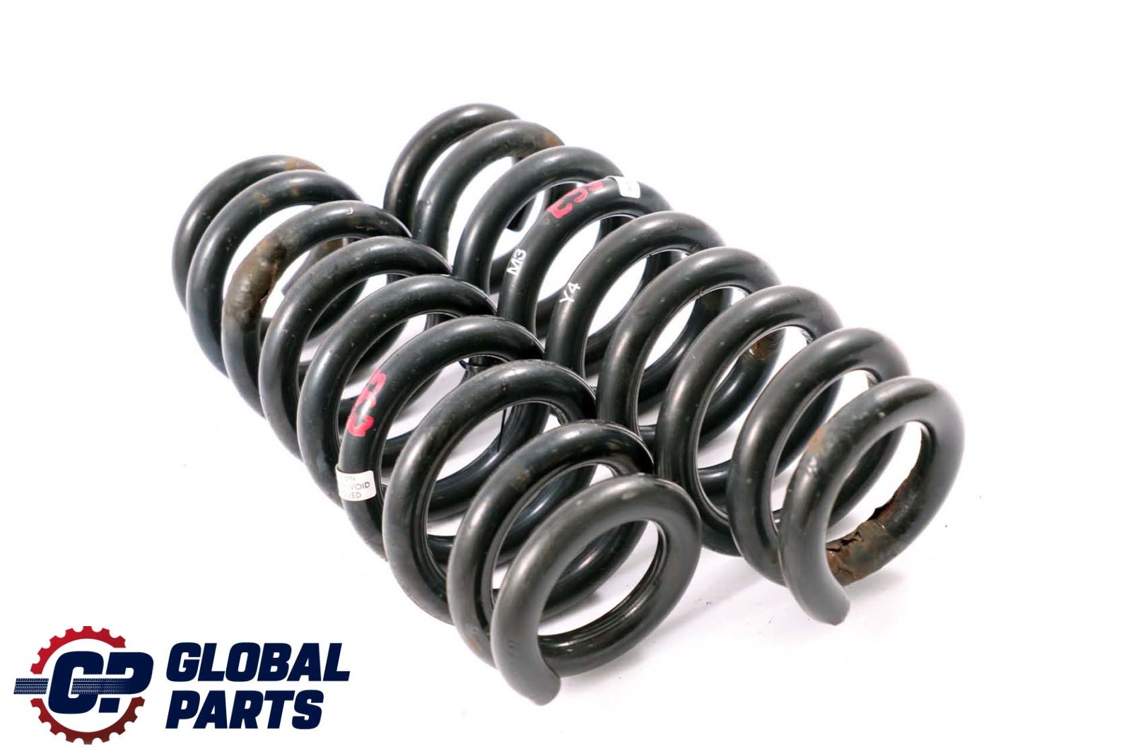 BMW 3 Series E93 M3 S65 Y4 Rear Left Right Coil Spring Set Suspension