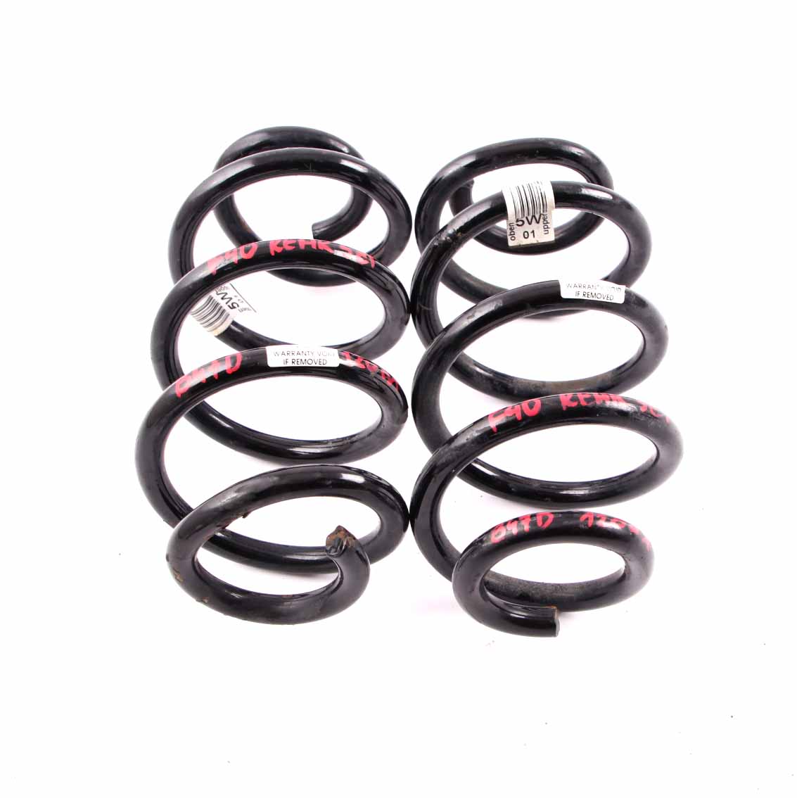 BMW F40 5W Coil Spring Set Rear Left Right N/O/S Suspension Coil Dampering