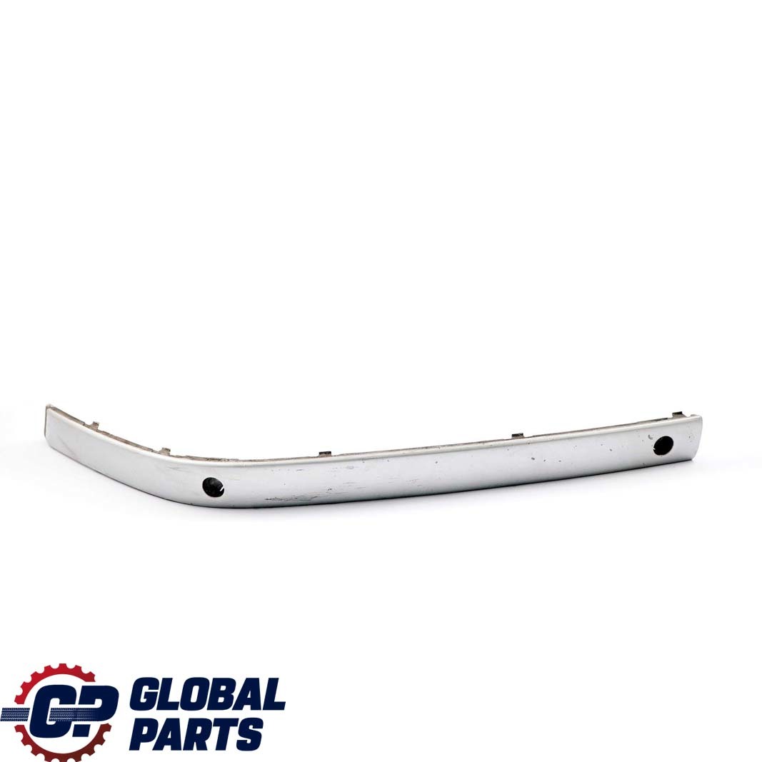 BMW 7 Series E65 E66 1 Bumper Guard Strip Front Left N/S Titansilber Silver 354