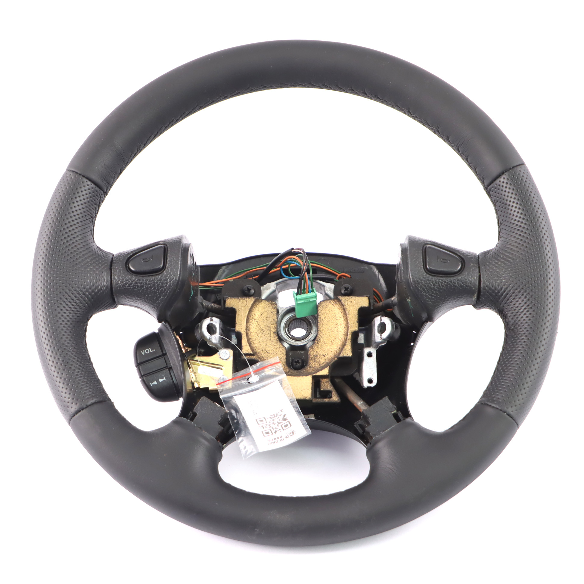 Land Rover Freelander 1 NEW Black Leather Steering Wheel QTB000472