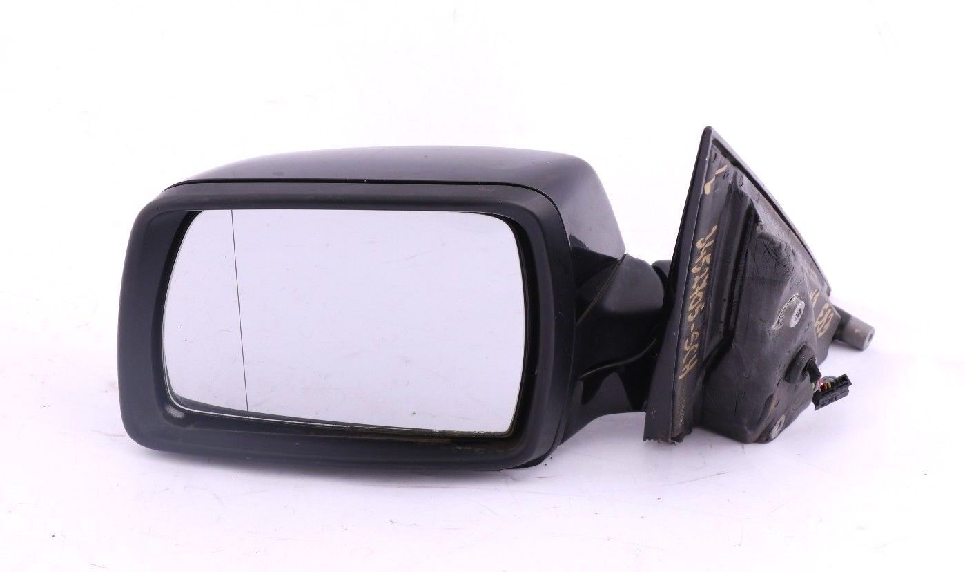 BMW X3 Series E83 M Sport Heated Left Door Wing Mirror N/S Schwarz 2 Black