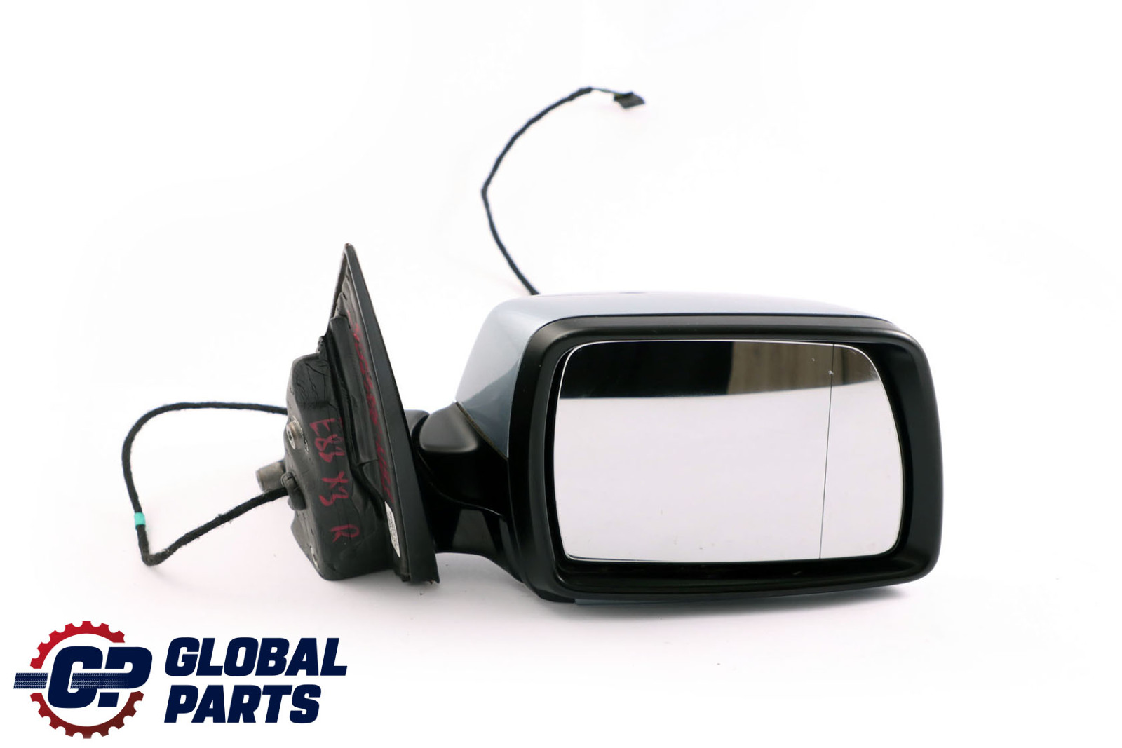 BMW X3 Series 1 E83 Sport High Gloss Heated Right O/S Wing Mirror Bluewater 896