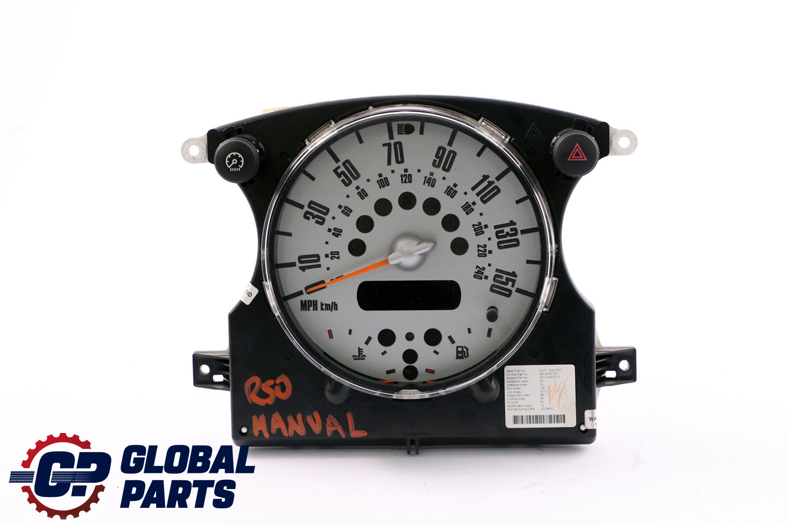 MINI Cooper R50 R52 Speedometer Speedo Clock Instrument Cluster Manual