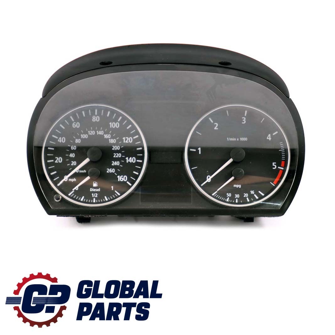 BMW 3 X1 Series E90 E91 E92 Diesel Instrument Cluster Speedo Clocks 6983488