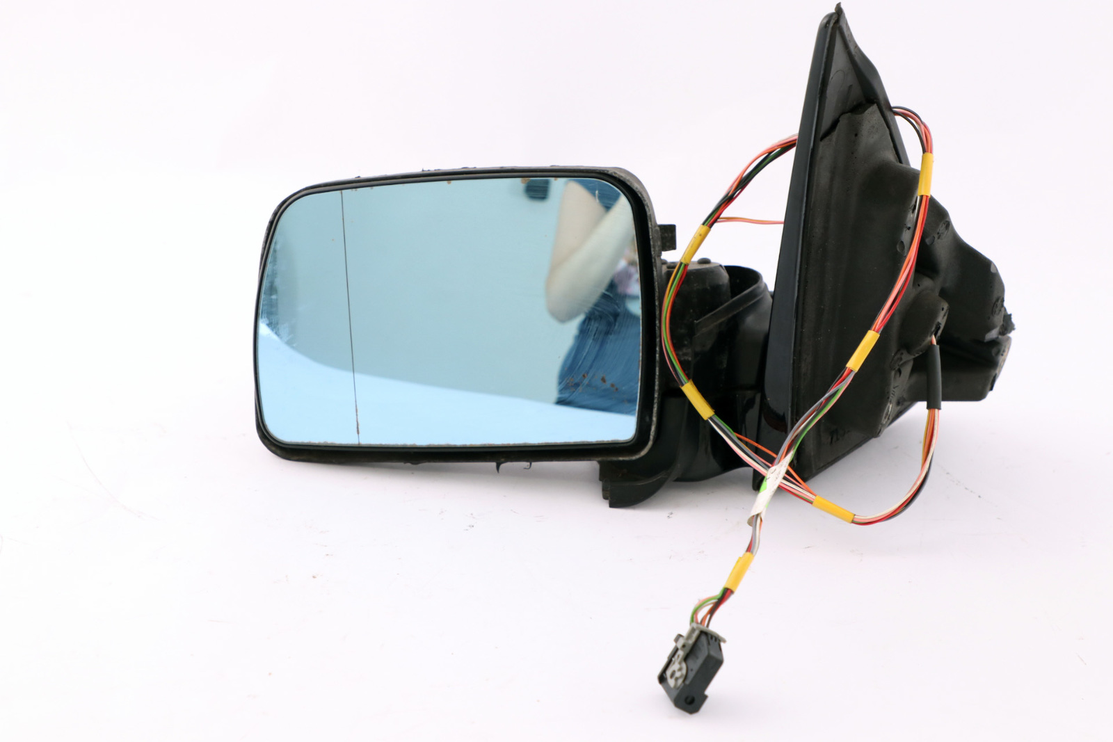 BMW X5 Series E53 M Sport High Gloss Heated Left Door Wing Mirror N/S Base