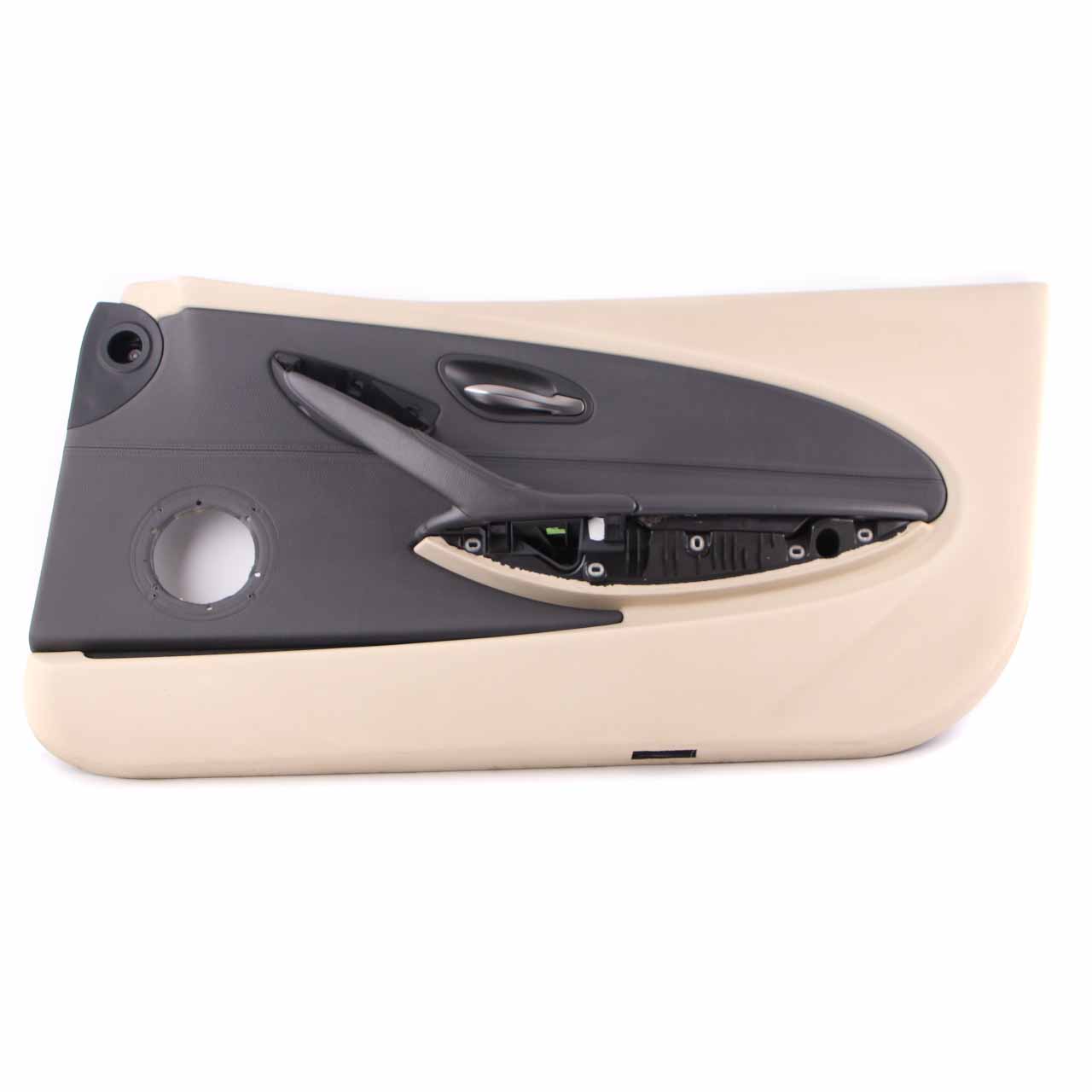 BMW E63 E64 Door Card Front Right O/S Door Trim Panel Leather Cream Beige