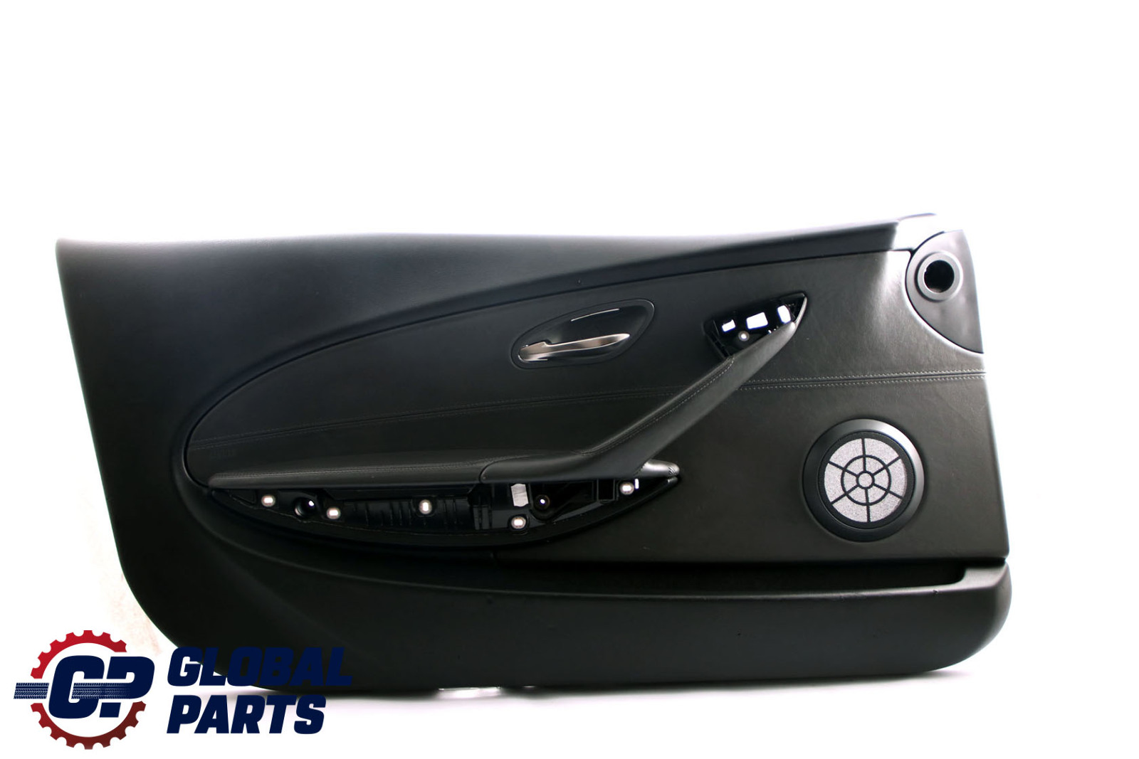 BMW 6 Series E63 E64 Front Left N/S Door Card Leather Pearl Trim Panel Black