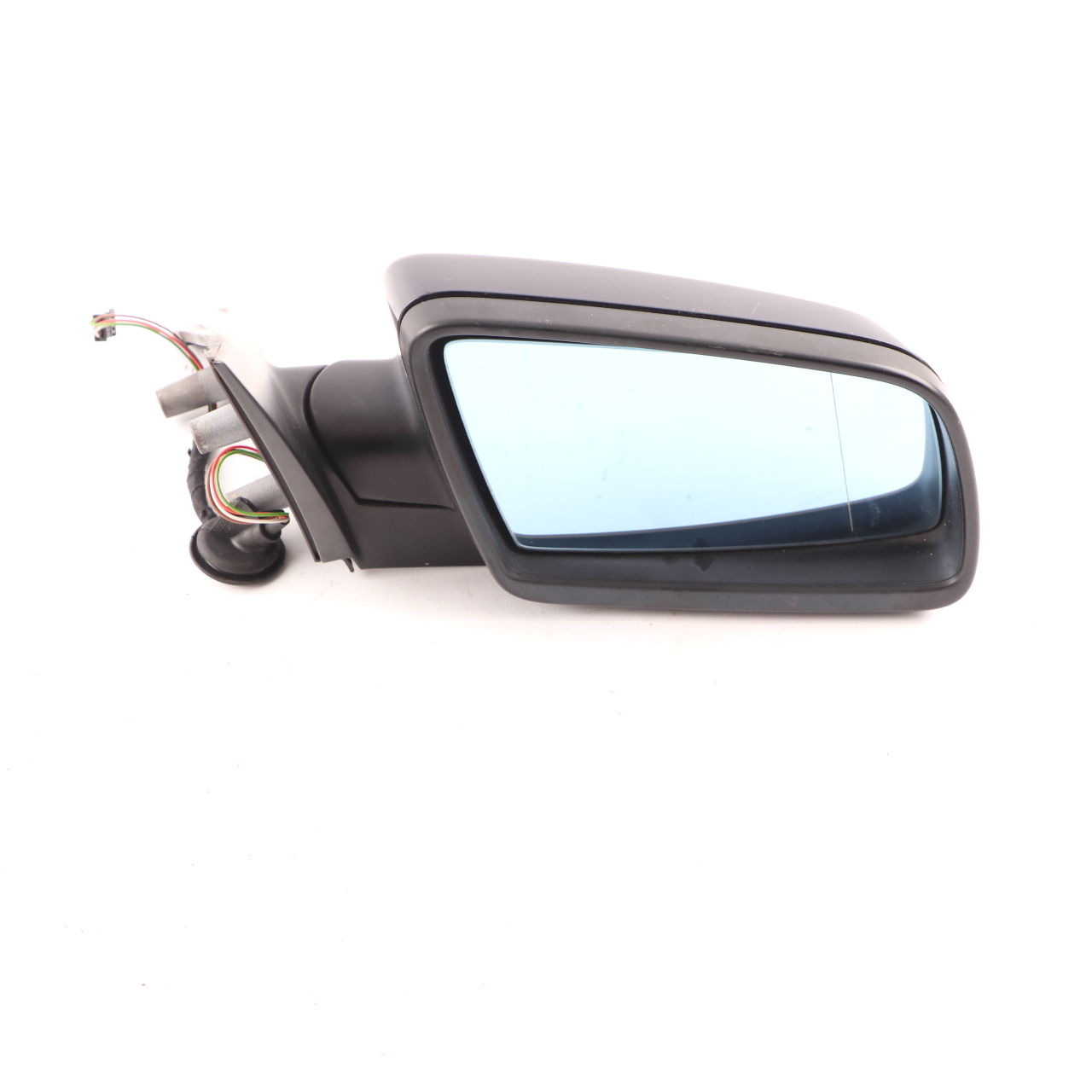 Wing Mirror BMW E60 E61 LCI Heated Right O/S Outside Monaco Blue Metallic - A35