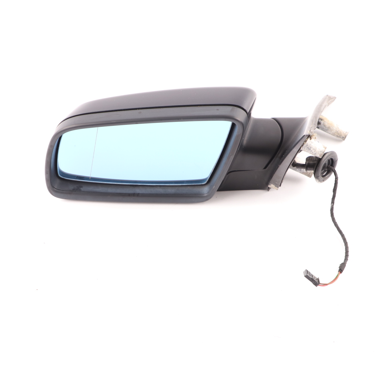 BMW 5 Series E60 E61 LCI Auto Dip Left Wing Mirror N/S Carbonschwarz Black 416